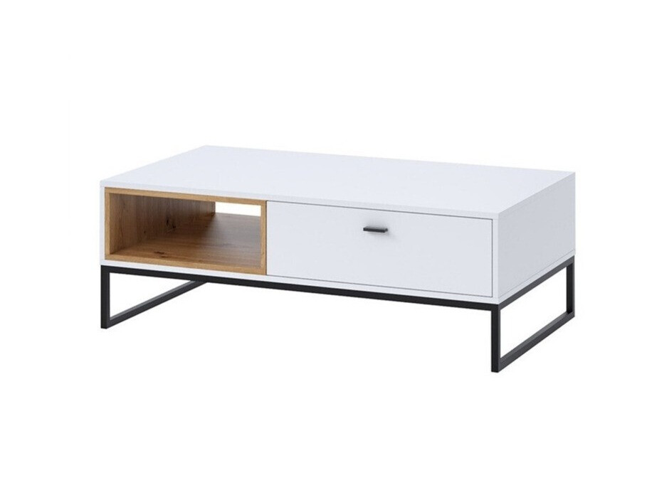 Журнальный столик Baltesi 103 (Белый + Artisan дуб)