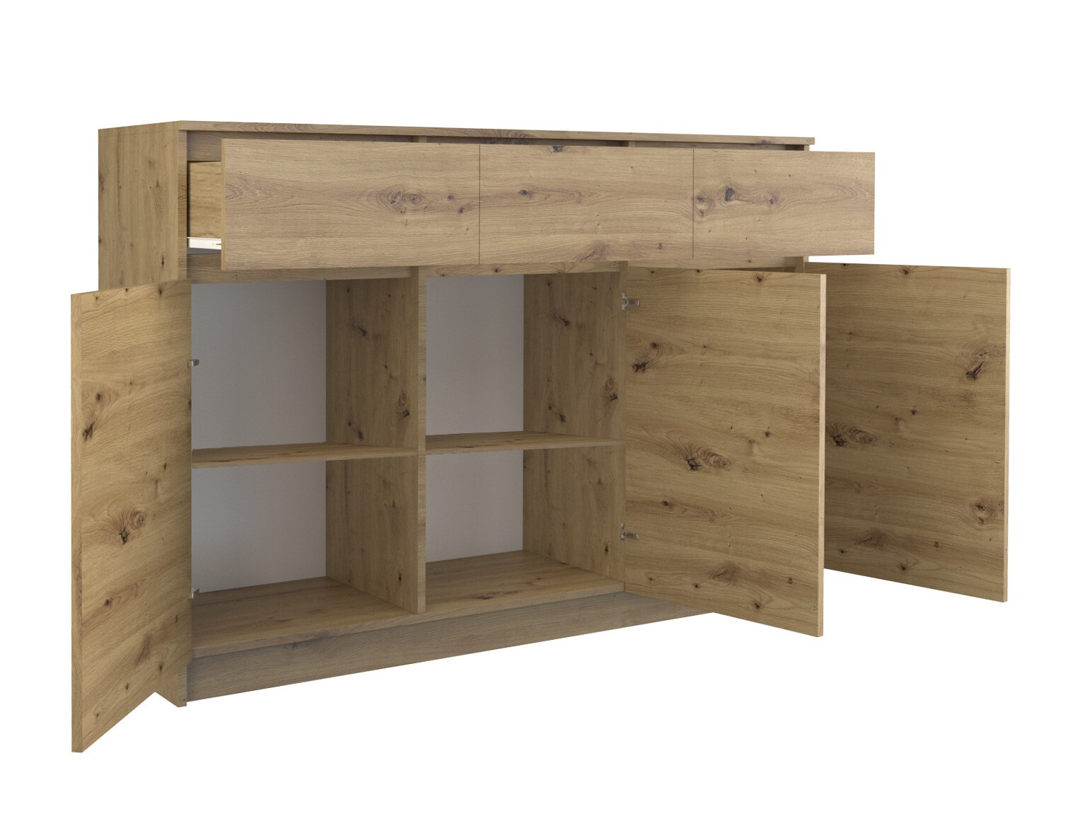 Kомод Elbvelu 115 (Artisan дуб)