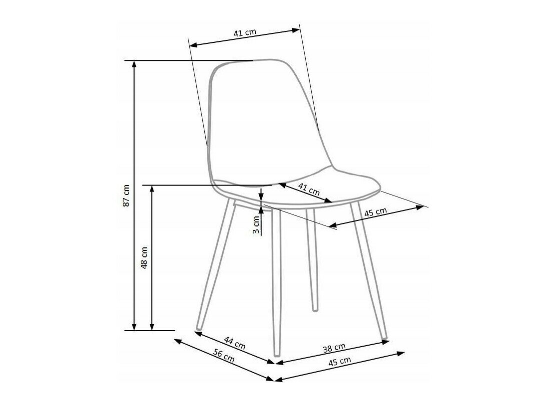 Krēsls Houston 983 (Tumši zils)