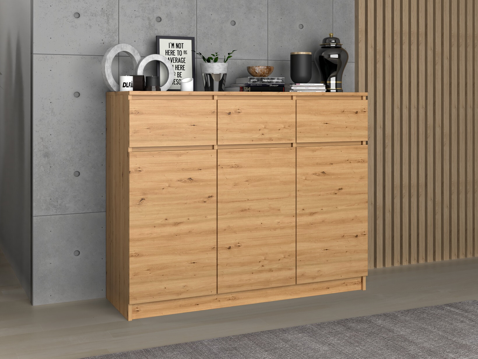 Kumode Elbvelu 115 (Artisan ozols)