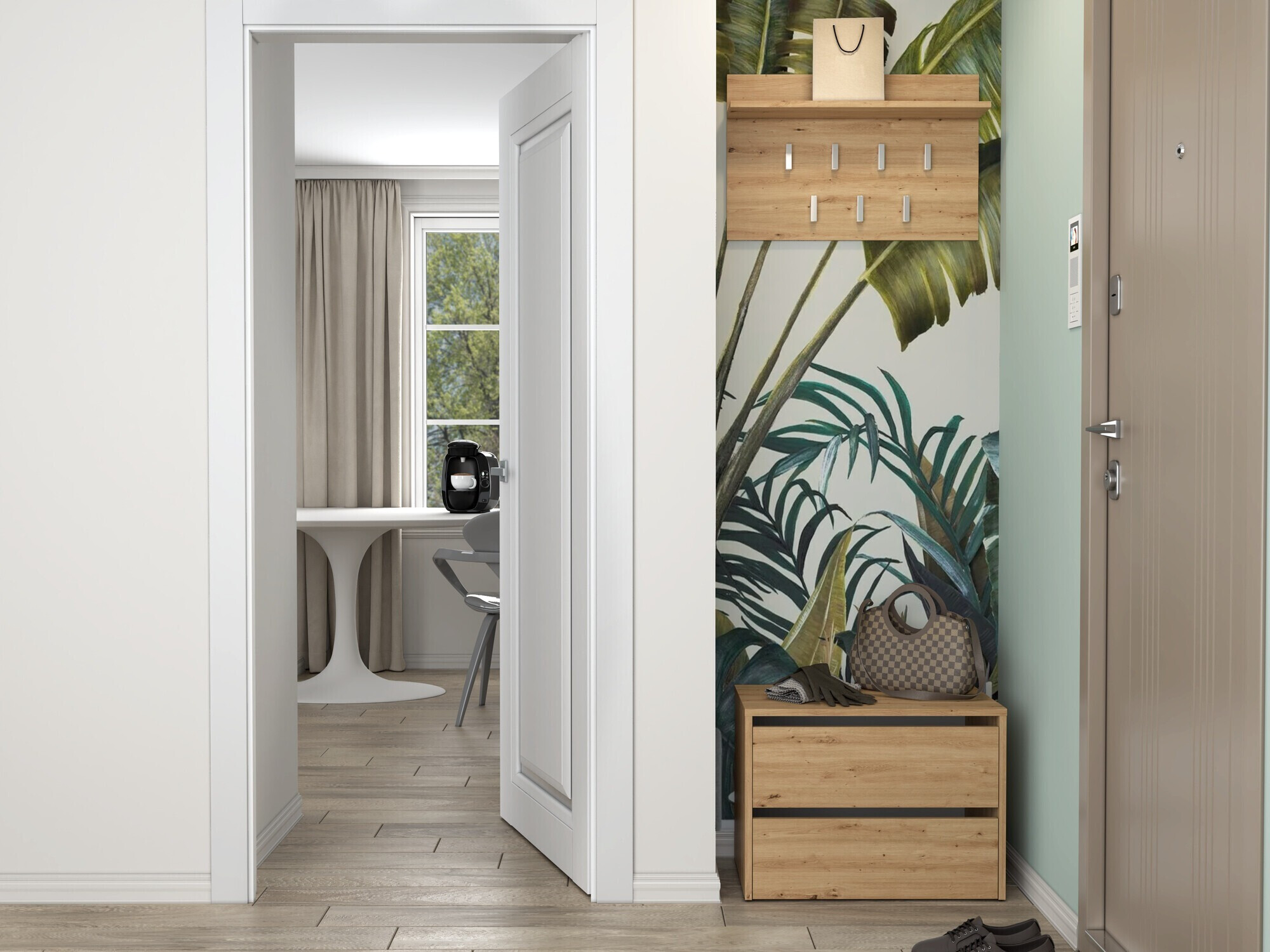 Kurpju kaste Mandeville 222 (Artisan ozols)