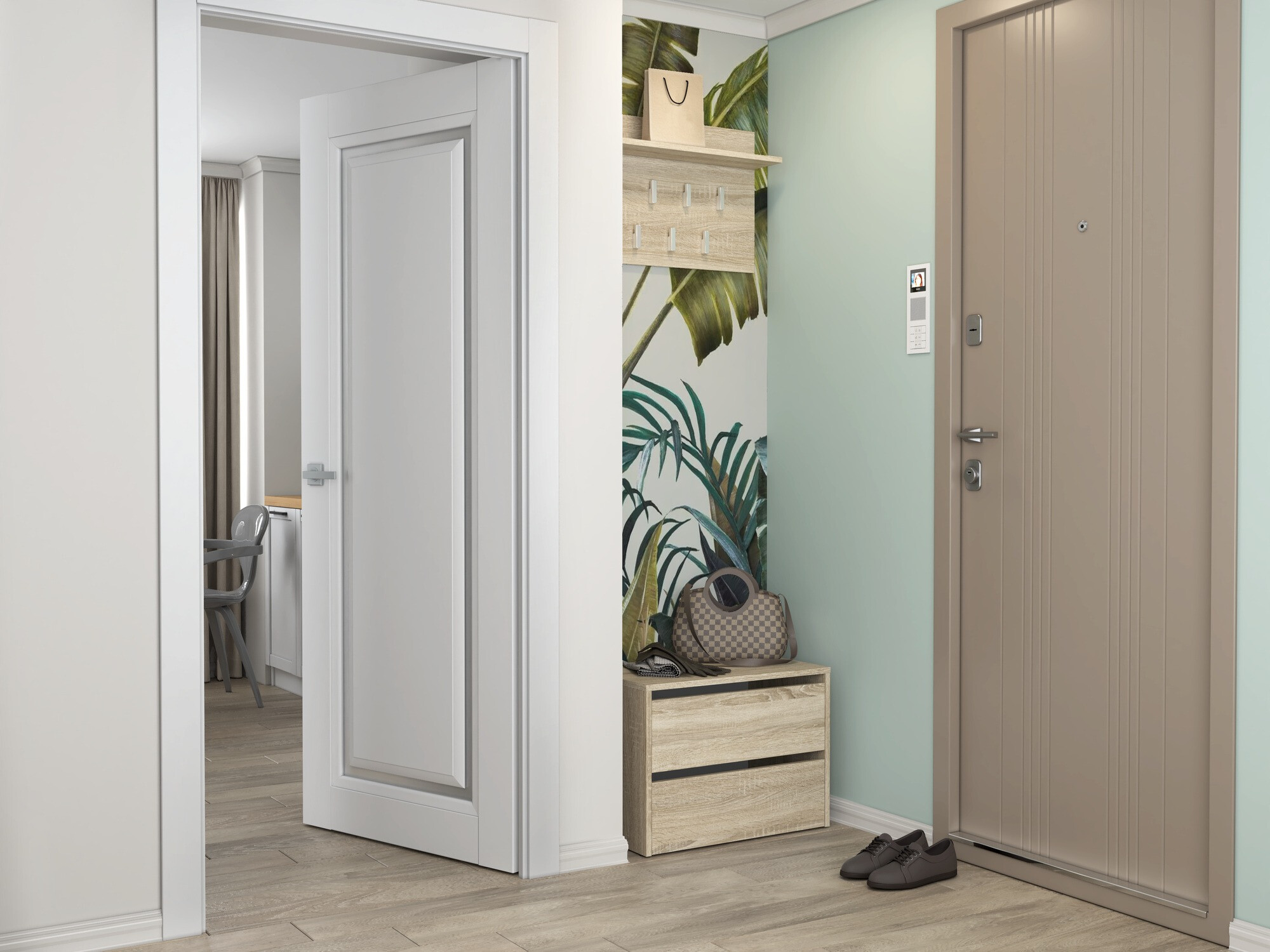 Kurpju kaste Mandeville 222 (Sonomas ozols)