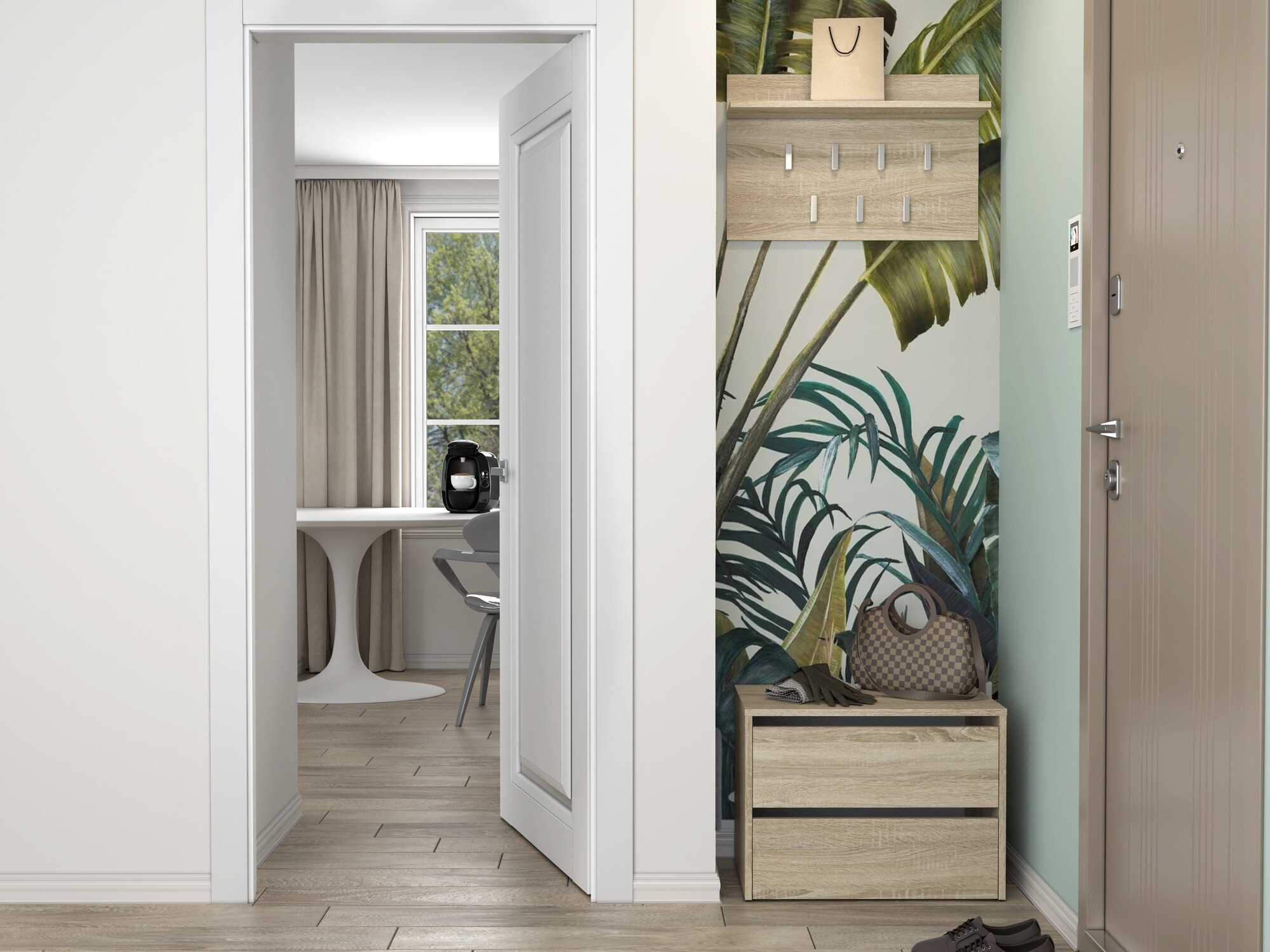 Kurpju kaste Mandeville 222 (Sonomas ozols)