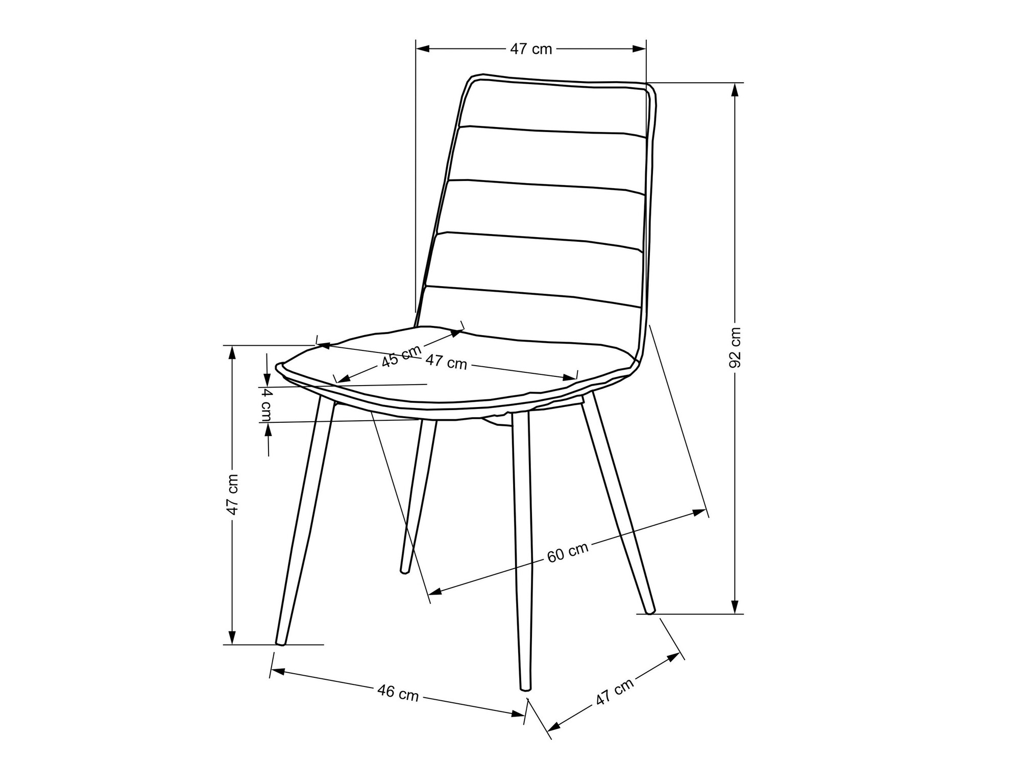 Стул Houston 1639 (Бежевый)