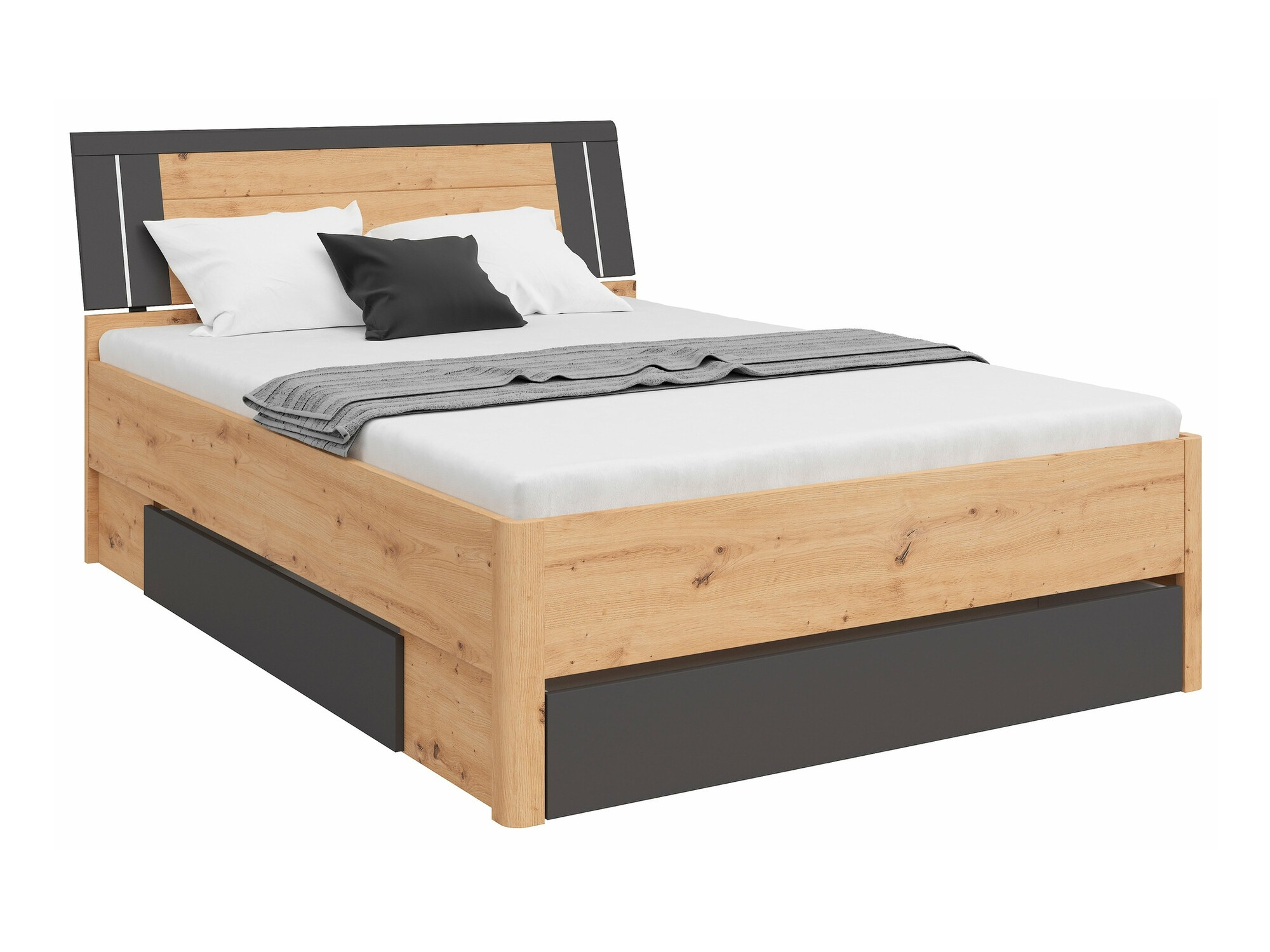 Gulta Nolalo 103 (Artisan ozols + Grafīts)