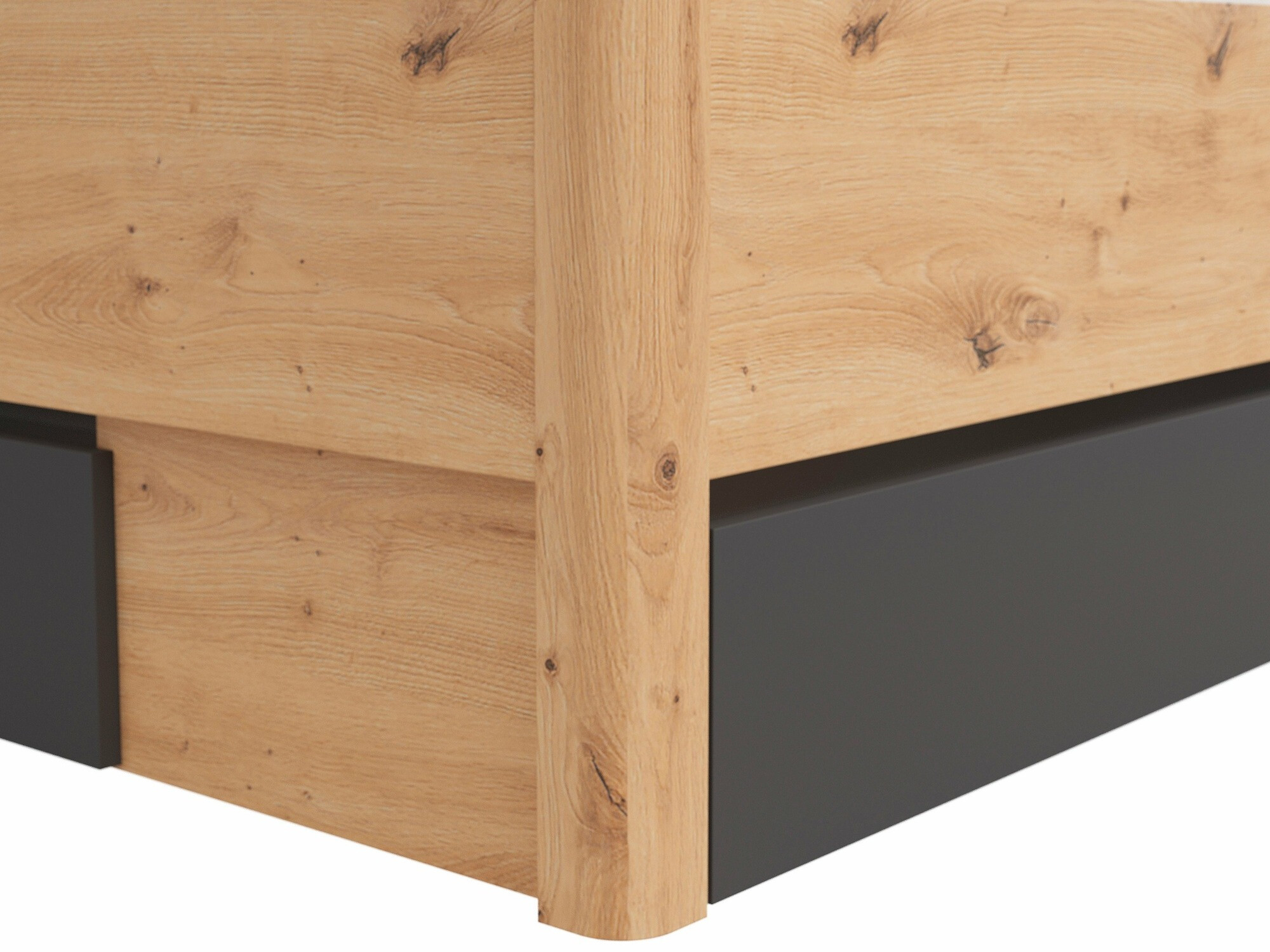 Gulta Nolalo 103 (Artisan ozols + Grafīts)