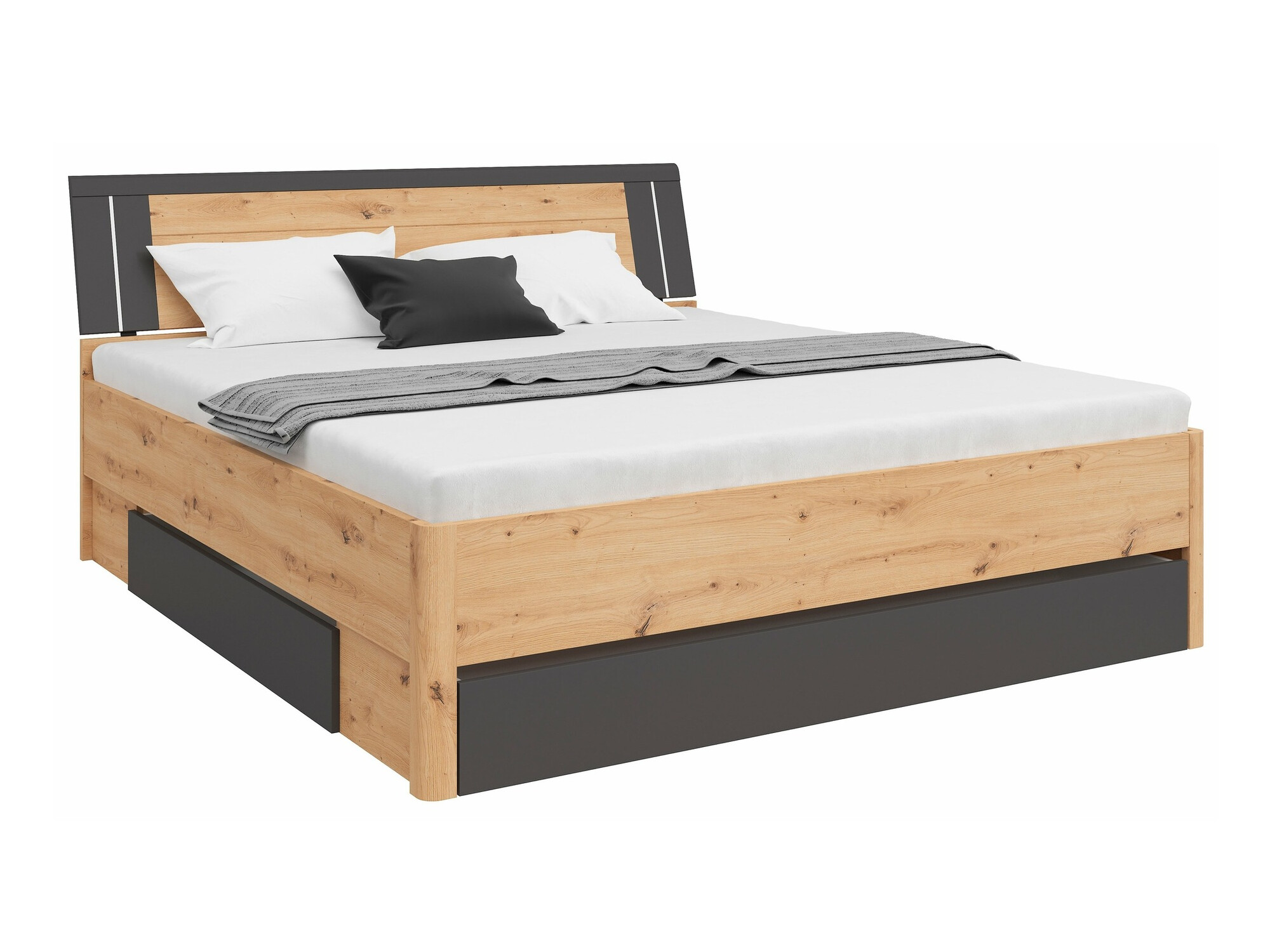 Gulta Nolalo 103 (Artisan ozols + Grafīts)