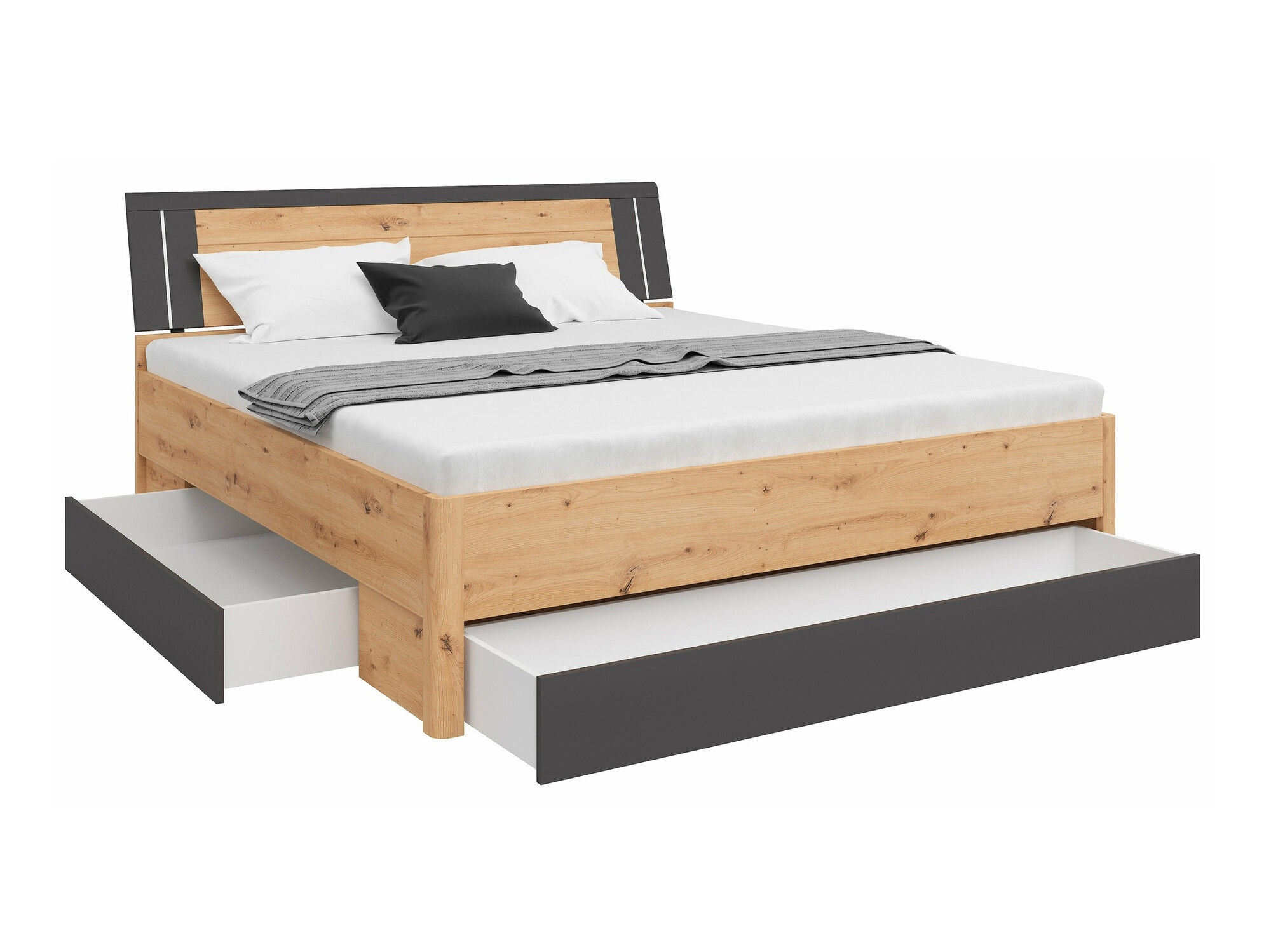 Gulta Nolalo 103 (Artisan ozols + Grafīts)