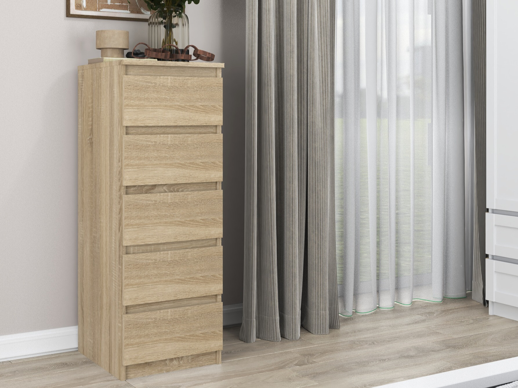 Kомод Elbvelu 121 (Сонома Дуб)