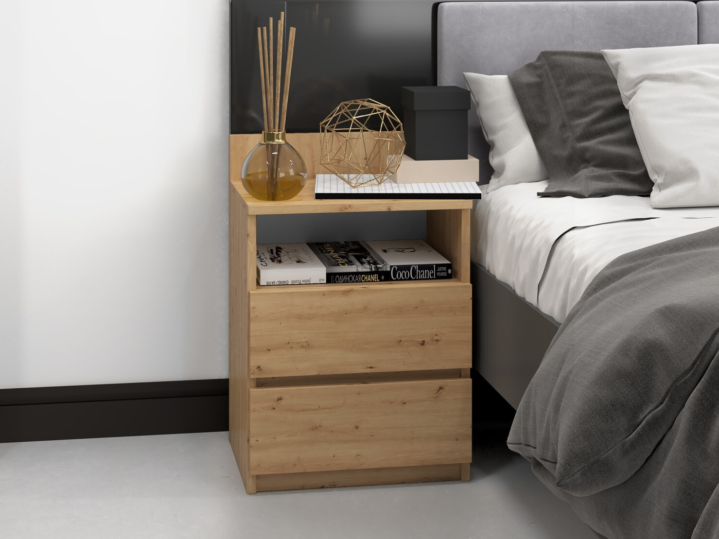 Naktsgaldiņš Elbvelu 119 (Artisan ozols)