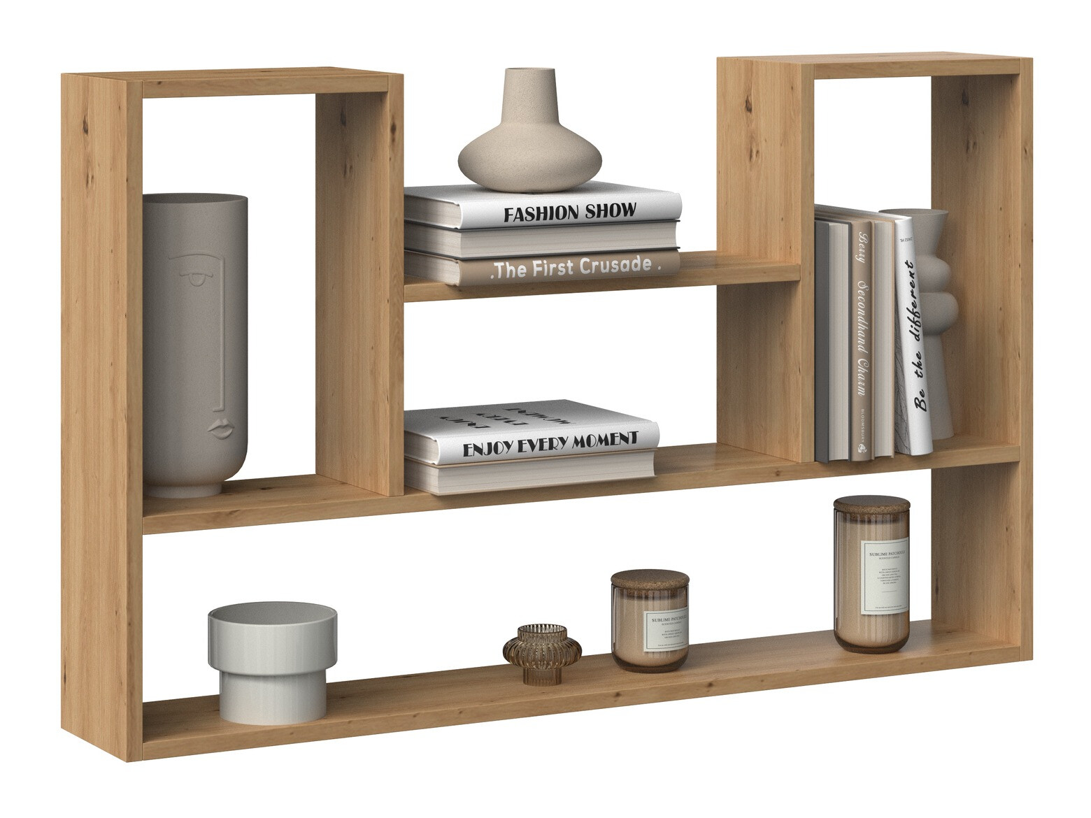 Настенная полка Mandeville 225 (Artisan дуб)