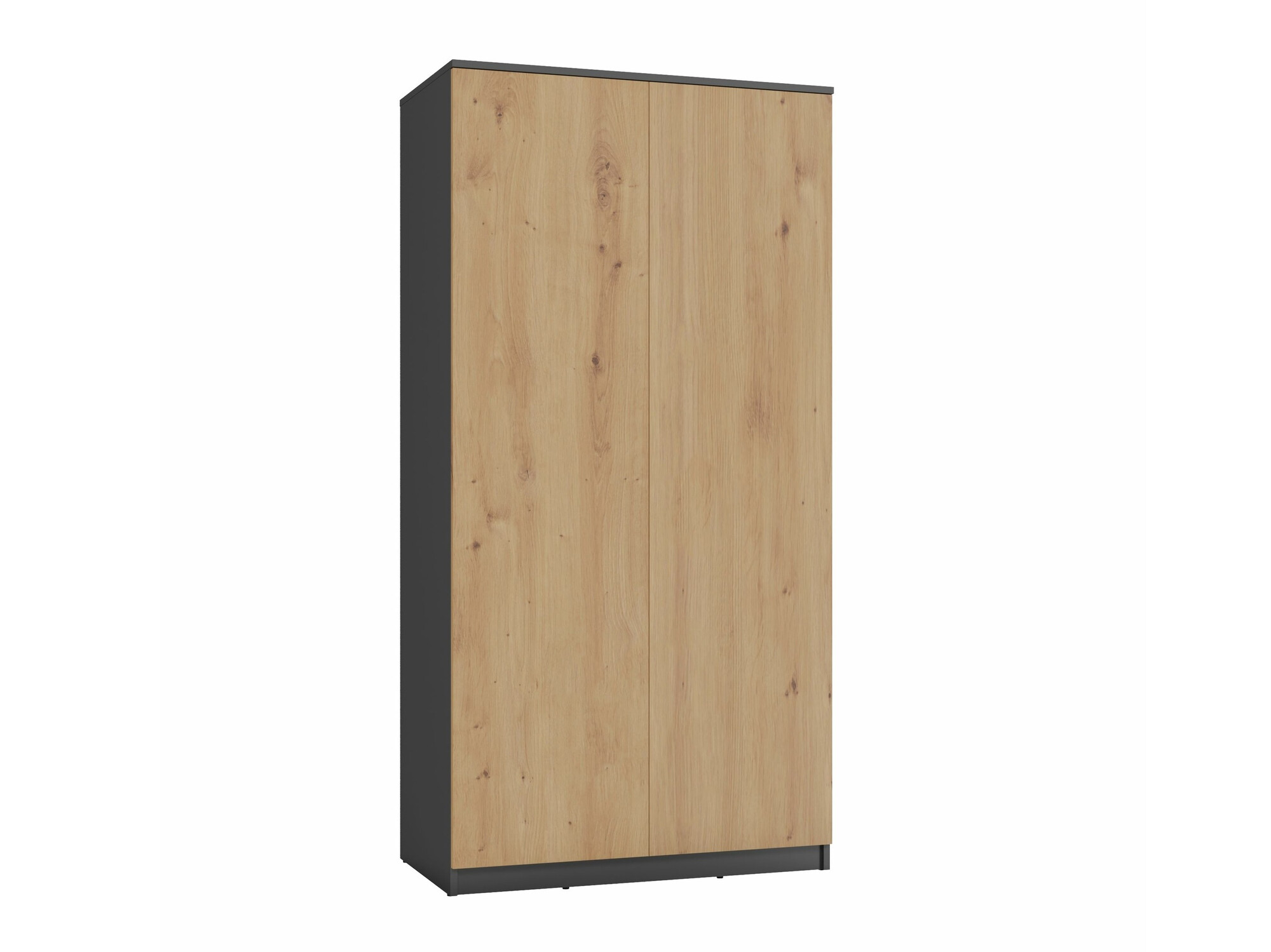 Шкаф Elbvelu 117 (Антрацит + Artisan дуб)