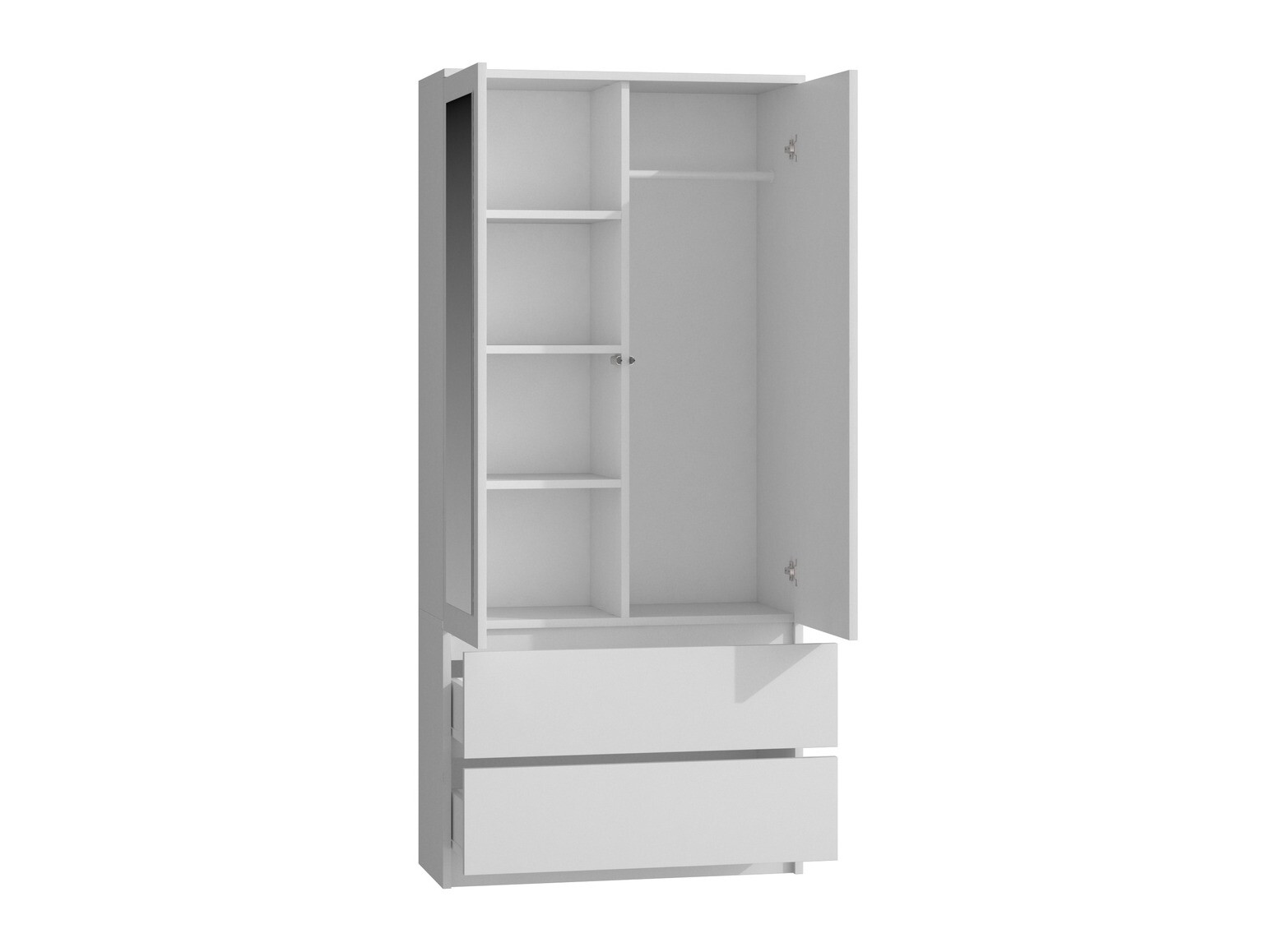 Skapis Elbvelu 116 (Balts)