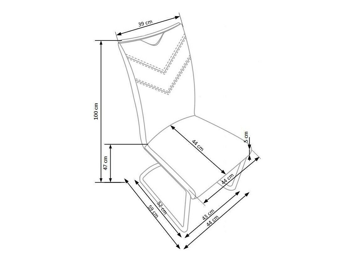 Стул Houston 557 (Чёрный)