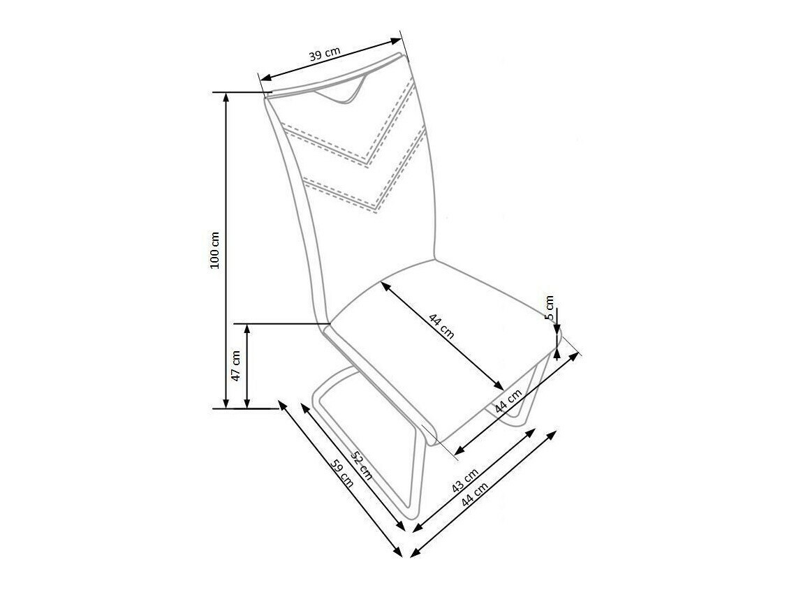 Стул Houston 557 (Капучино)