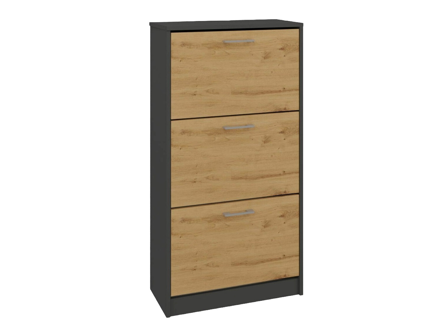 Тумба для обуви Mandeville 224 (Антрацит + Artisan дуб)