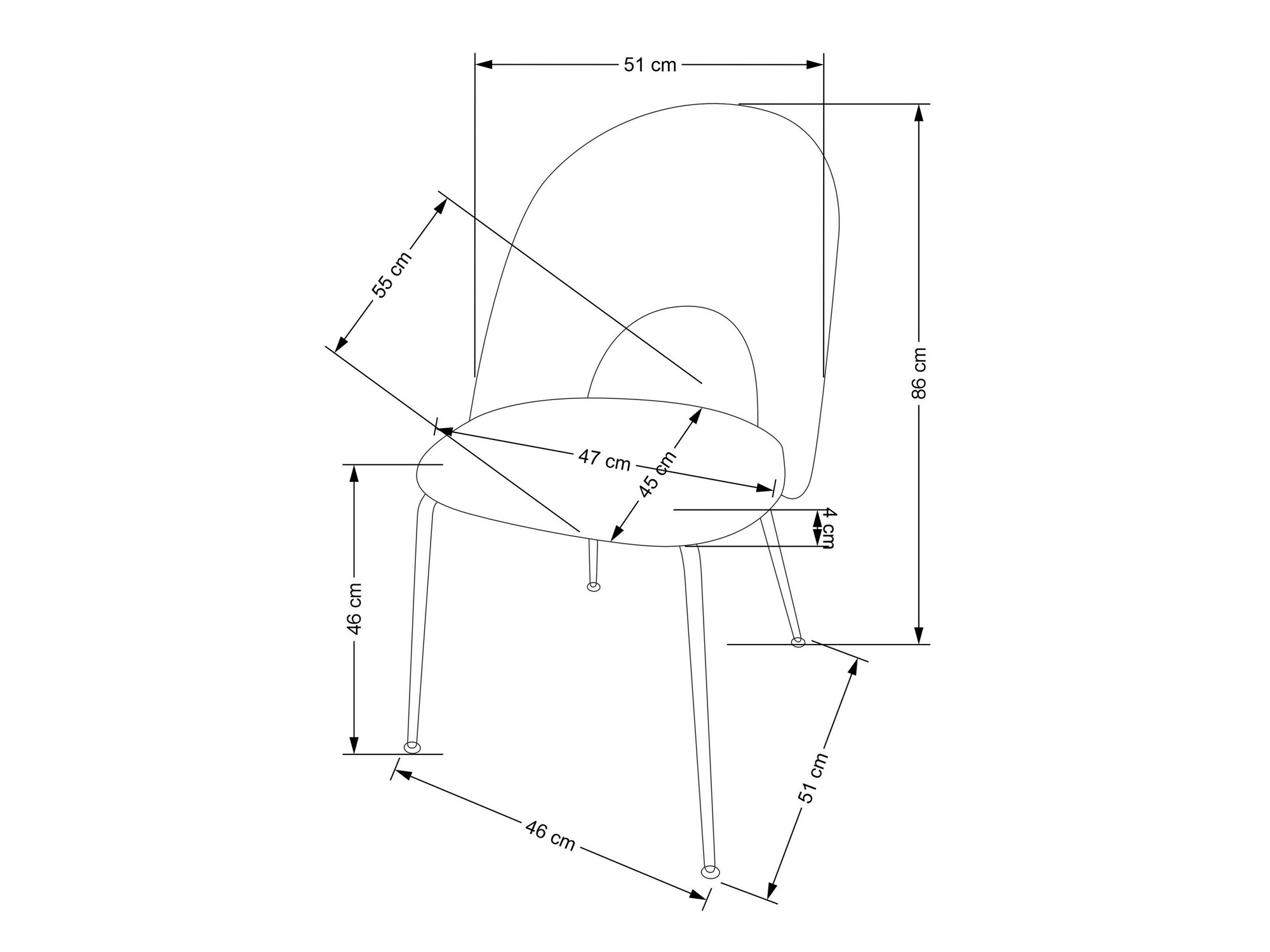 Стул Houston 1649