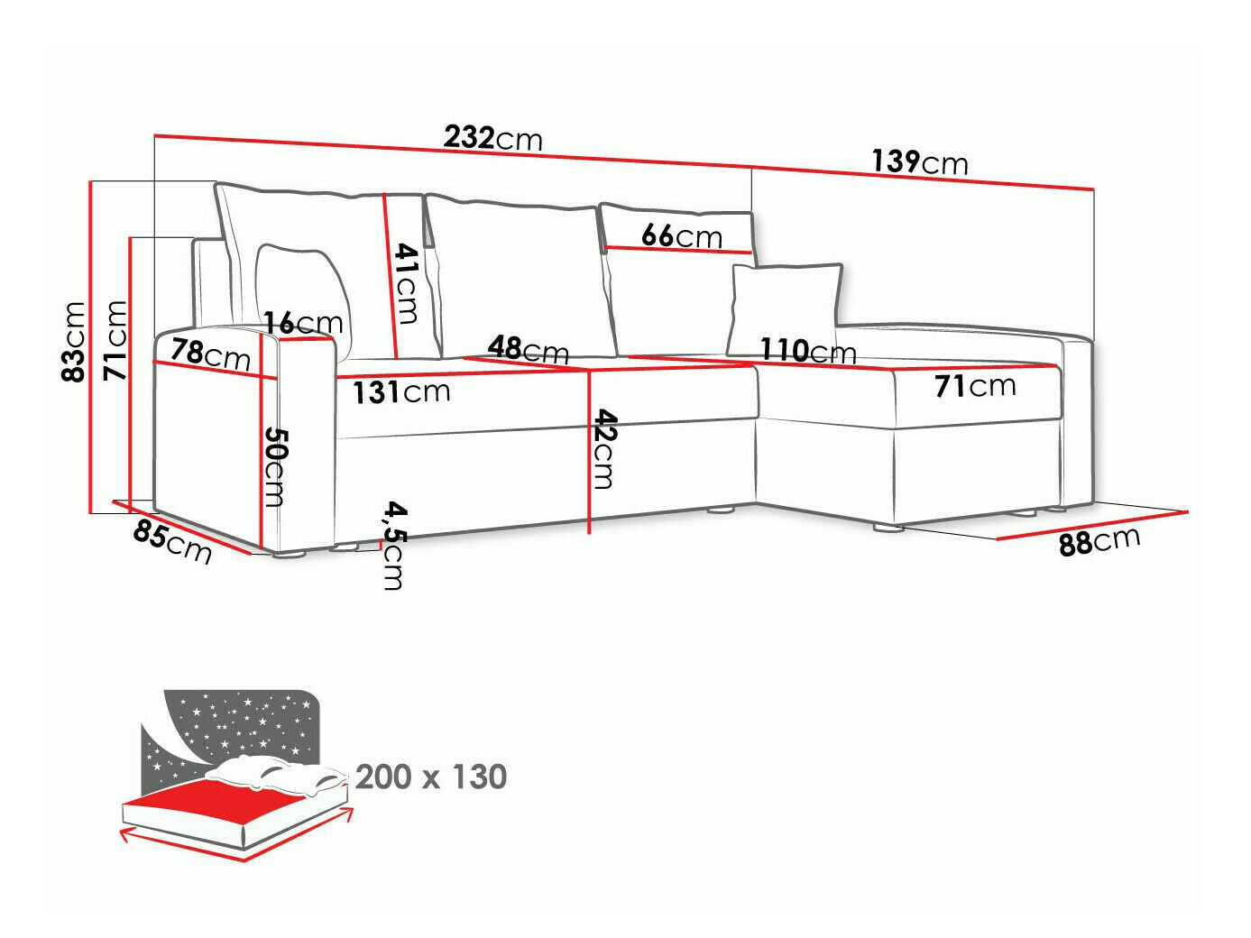 Stūra dīvāns Memphis 122 (Haiti 16 + Haiti 14)