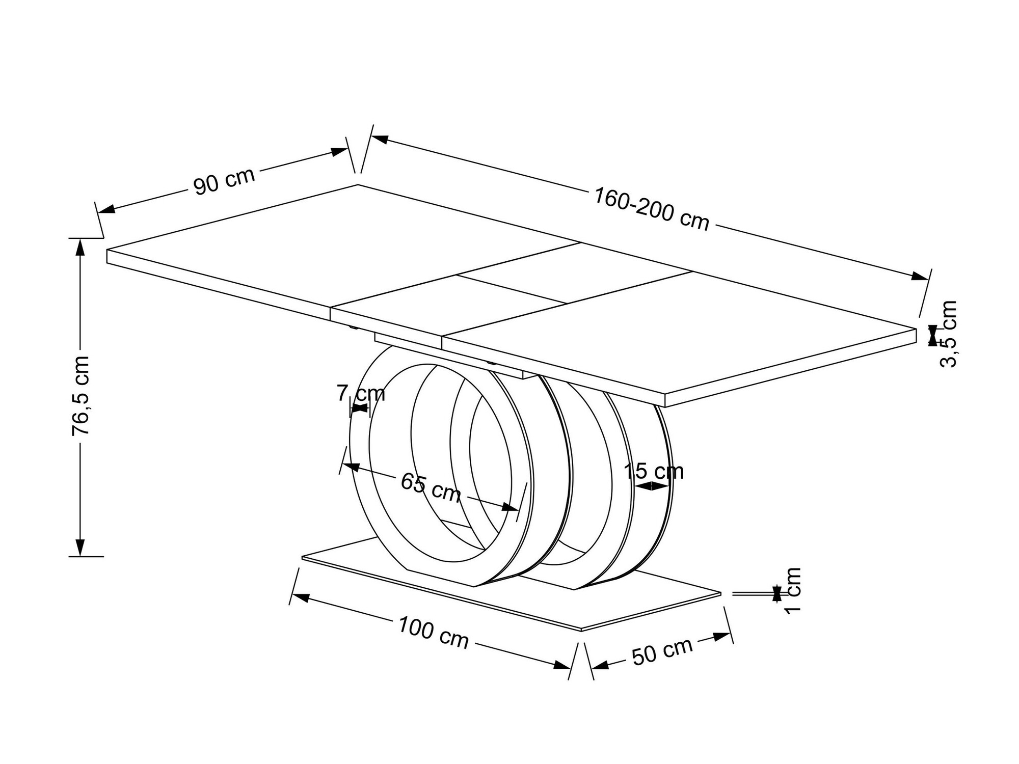 Cтол Houston 1660