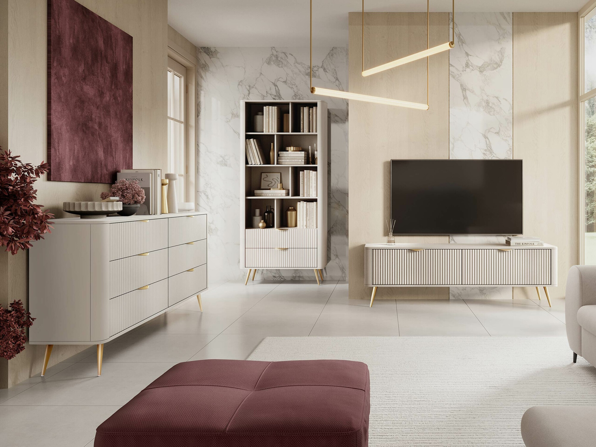 Kumode Lectum II (Bēšs)