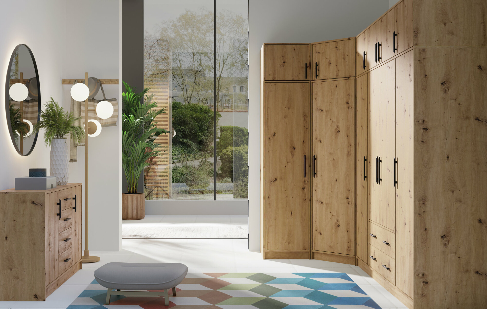 Skapis Cavmero 100 (Artisan ozols)