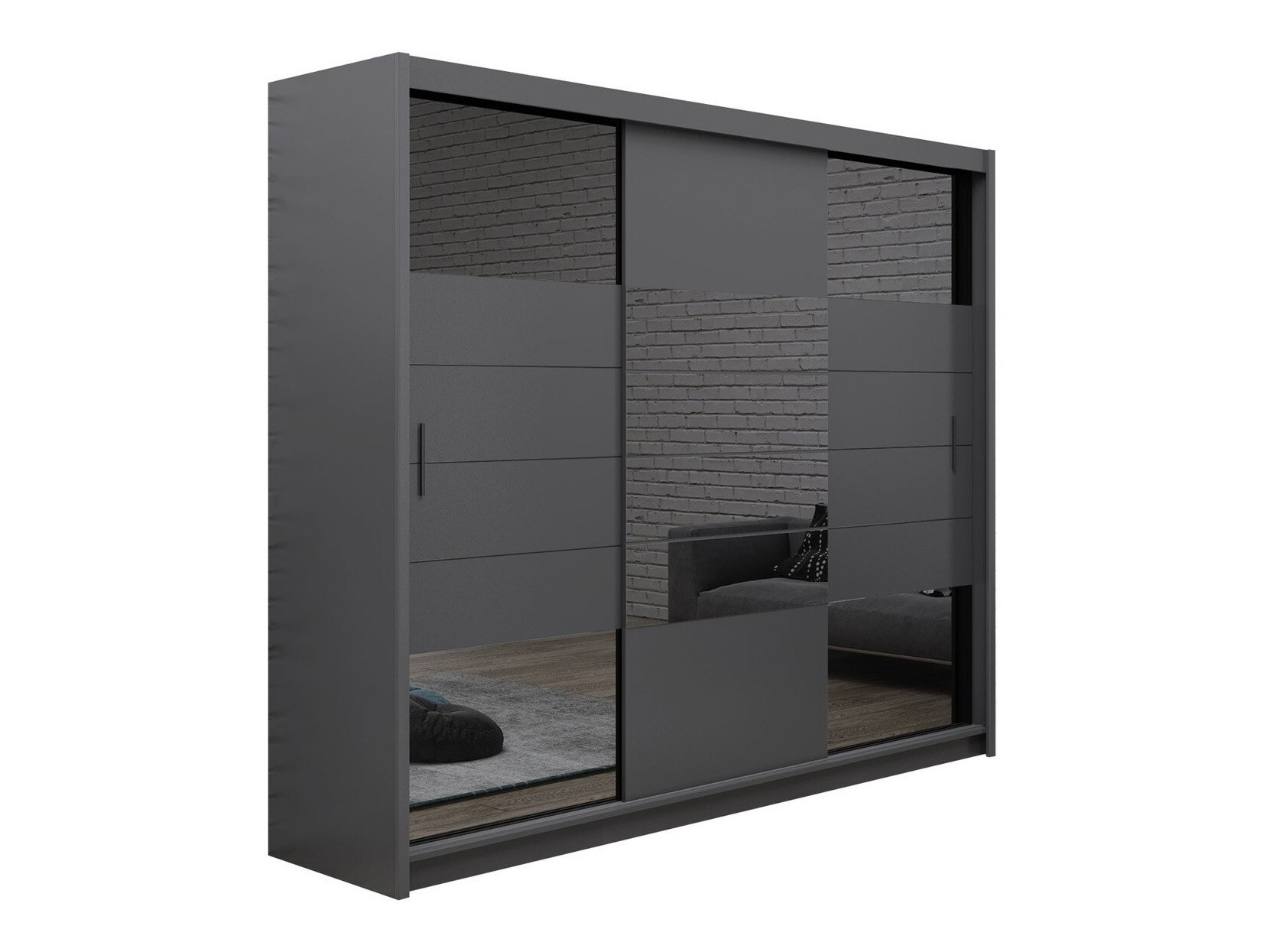 Skapis Honolulu 102 (Grafīts)