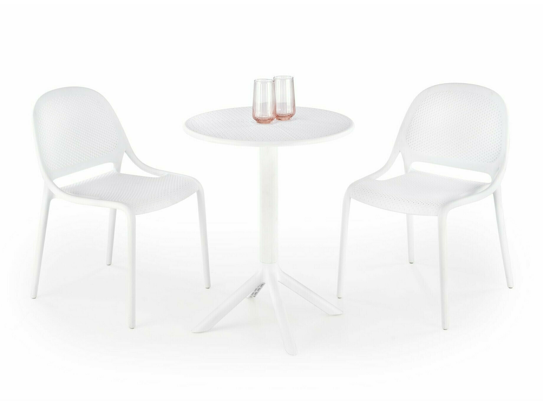 Balkona komplekts Houston 1677 (Balts)