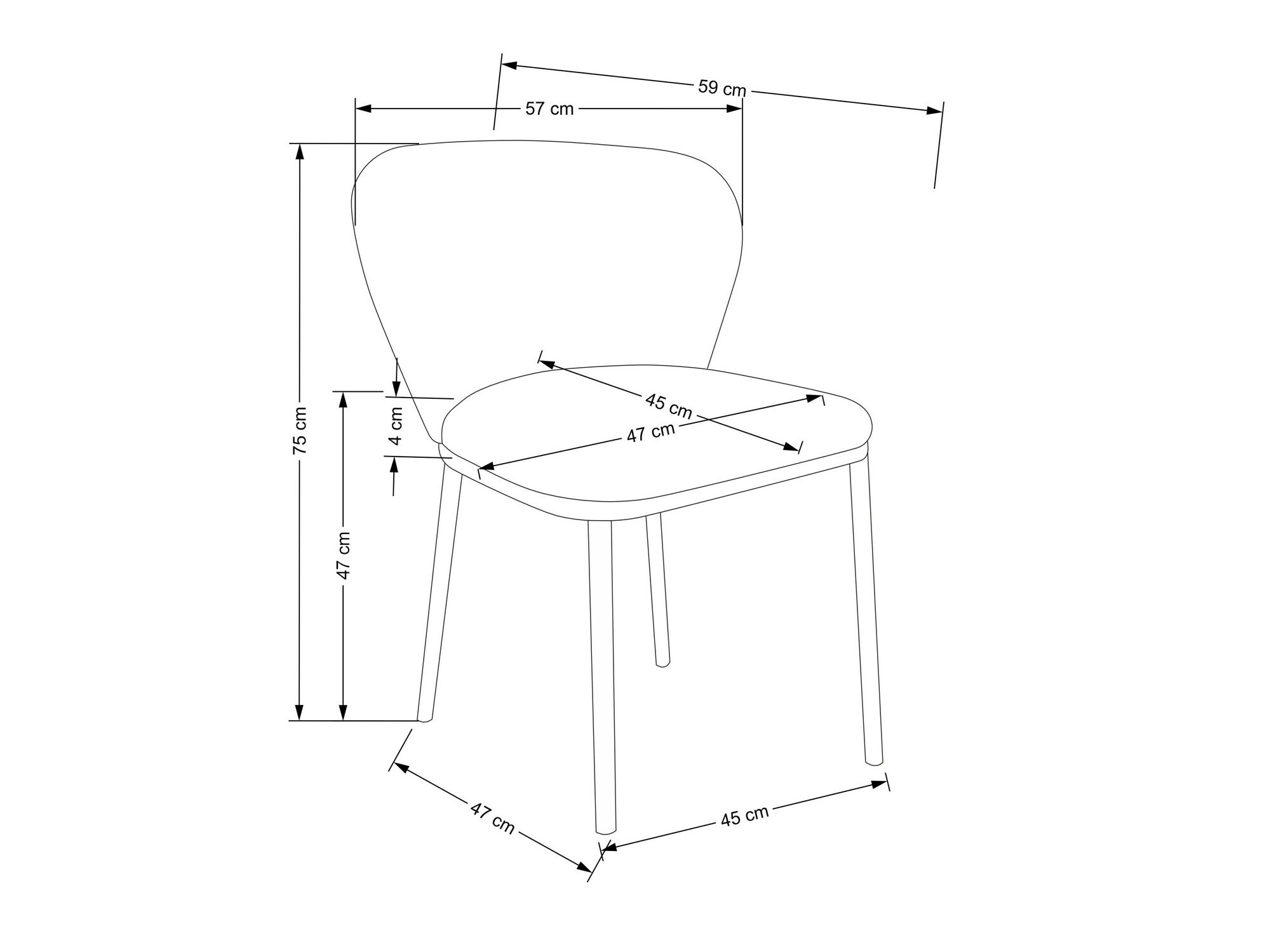 Krēsls Houston 1668