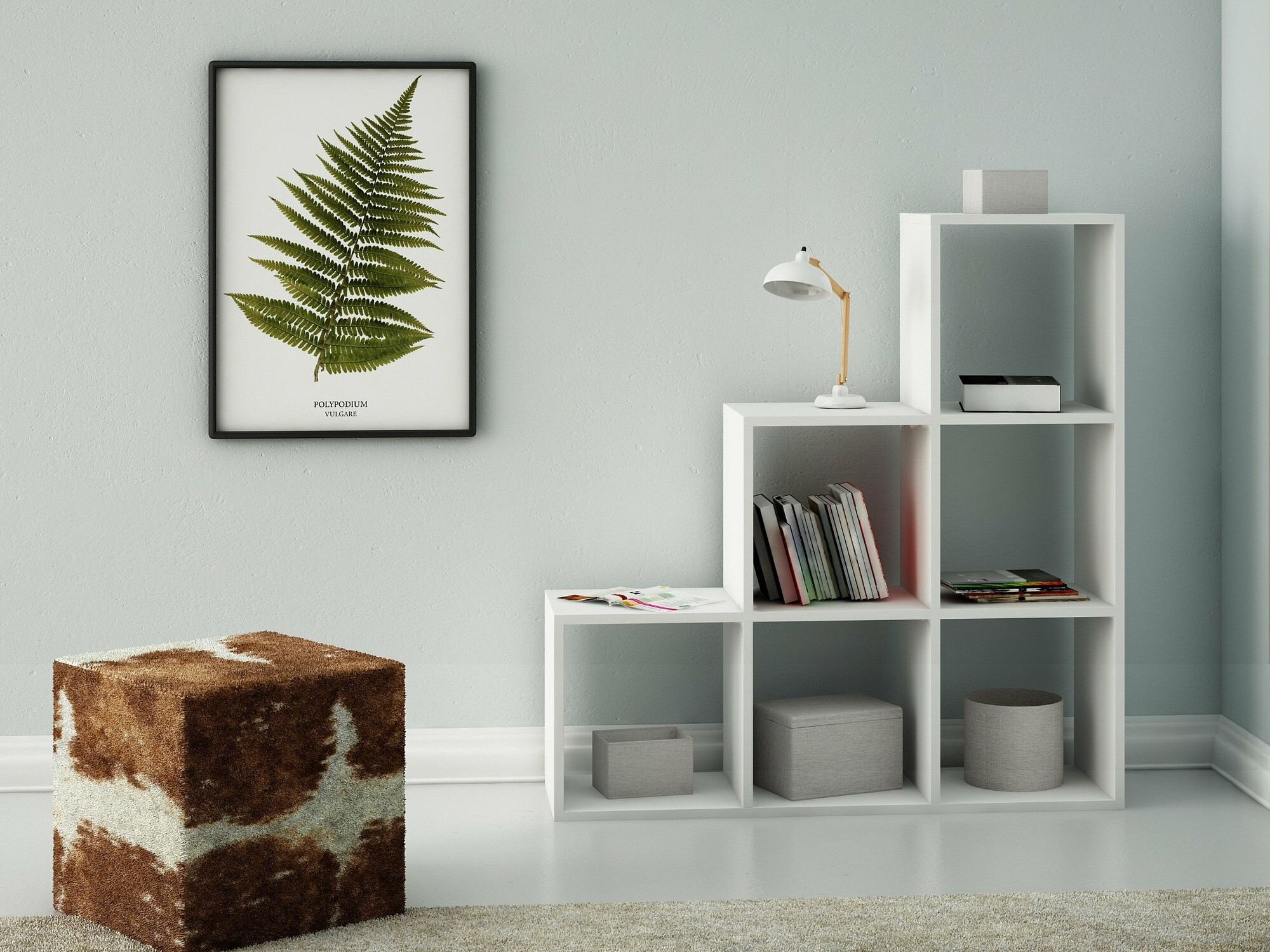 Стеллаж Mandeville 232 (Белый)