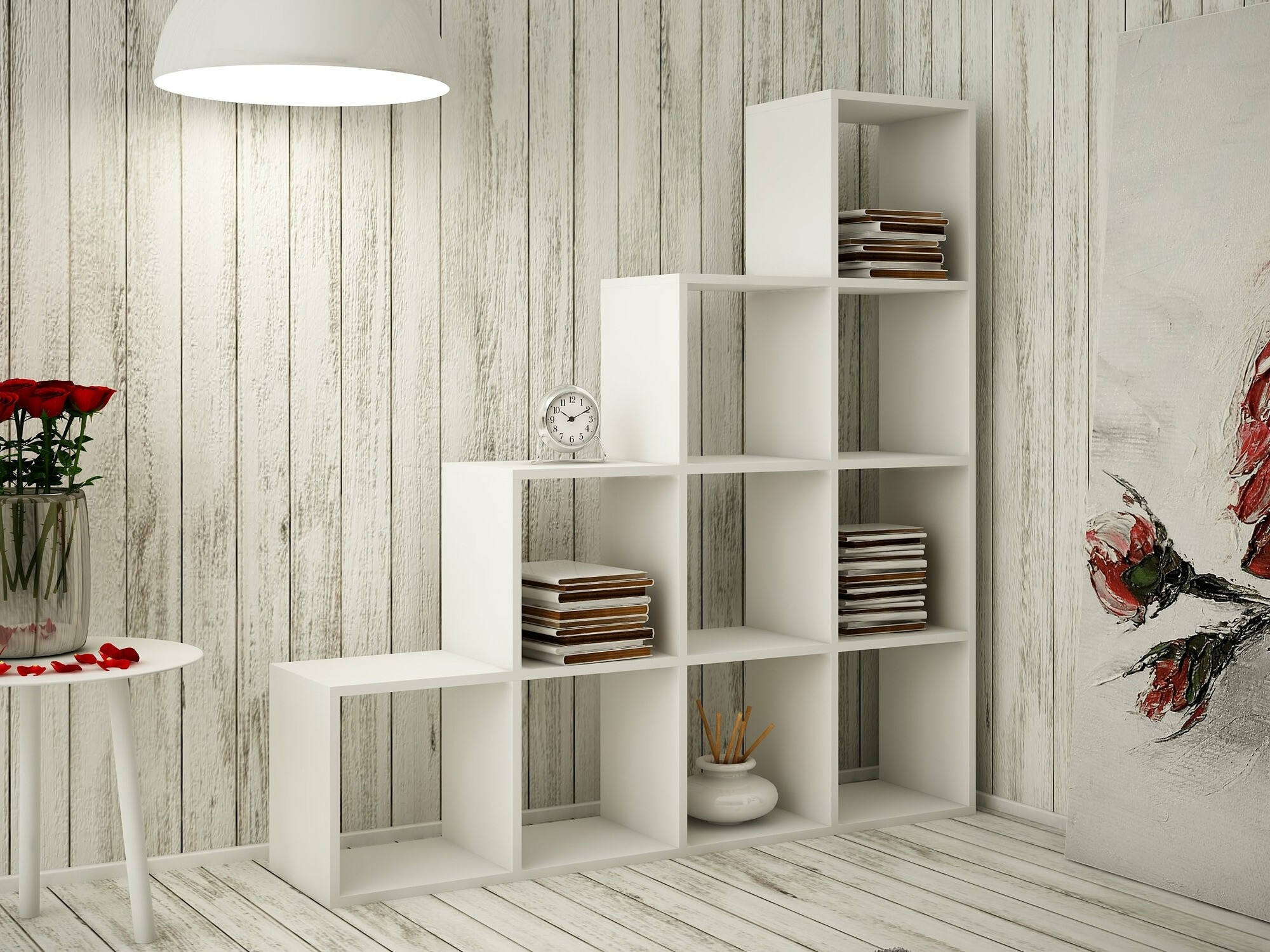 Стеллаж Mandeville 233 (Белый)