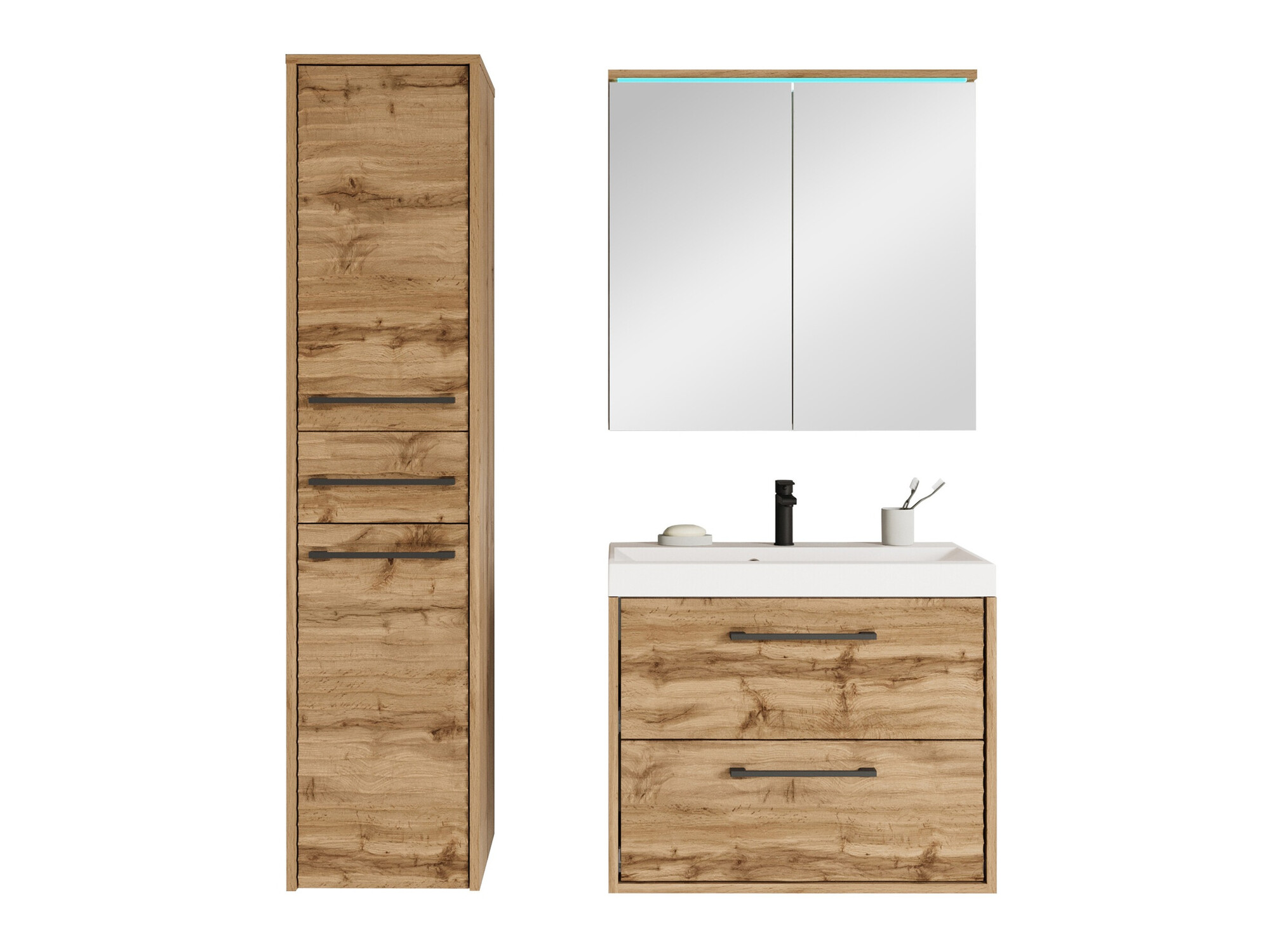 Vannas komplekts Sarasota 173 (Votan ozols)