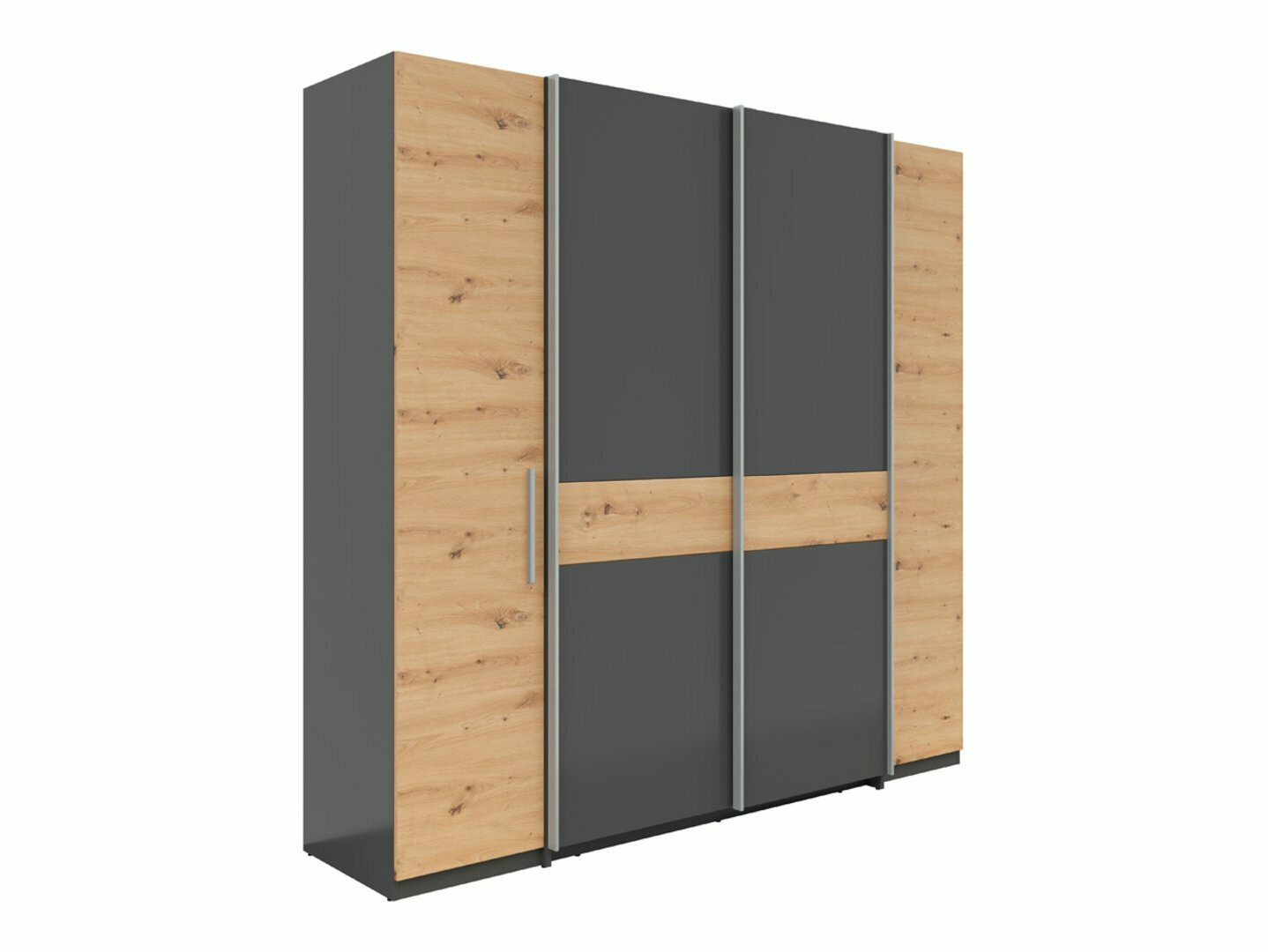 Skapis Boston 541 (Artisan ozols + Grafīts)