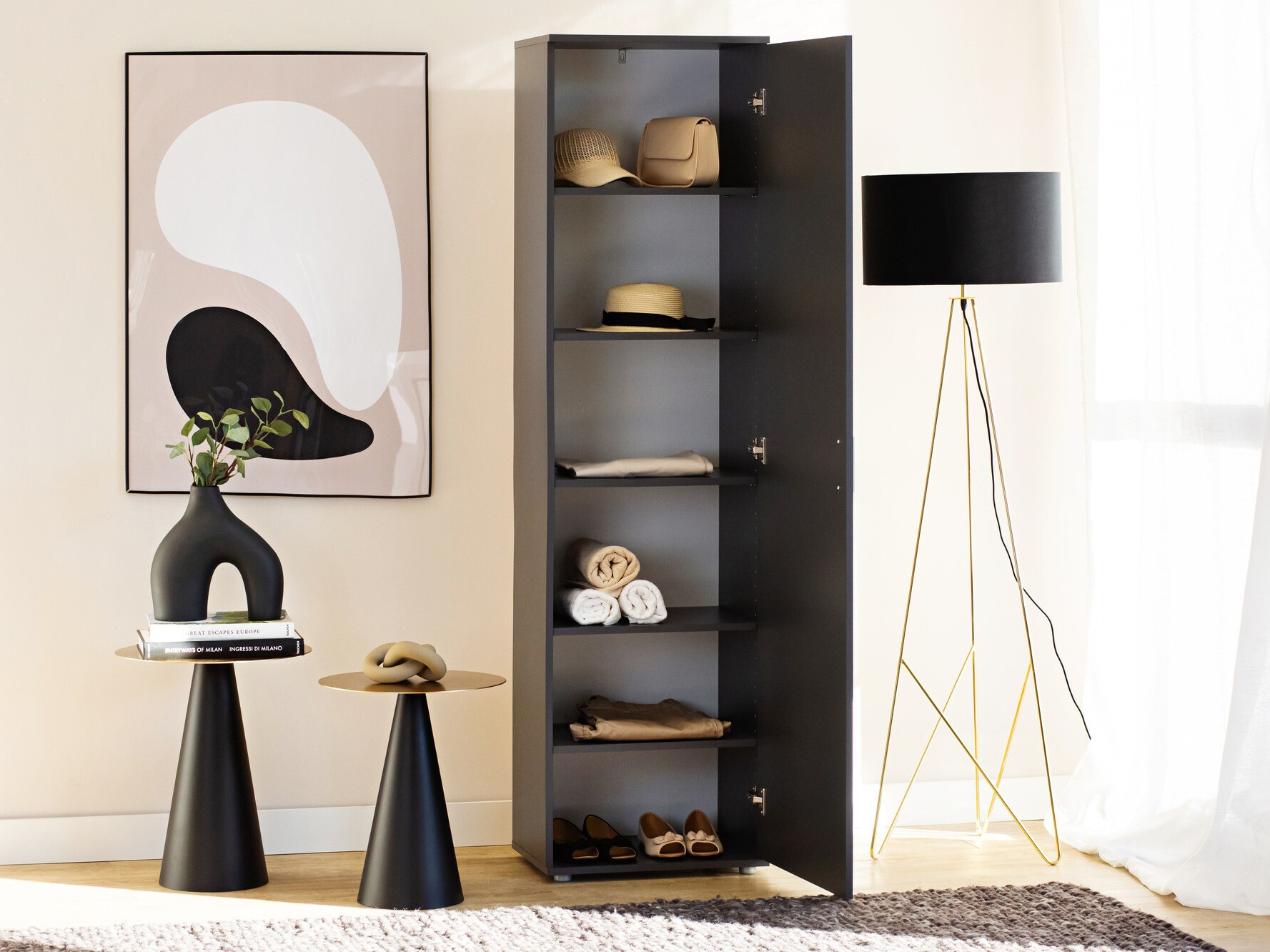 Plaukts Bristol 200 (Antracīts)