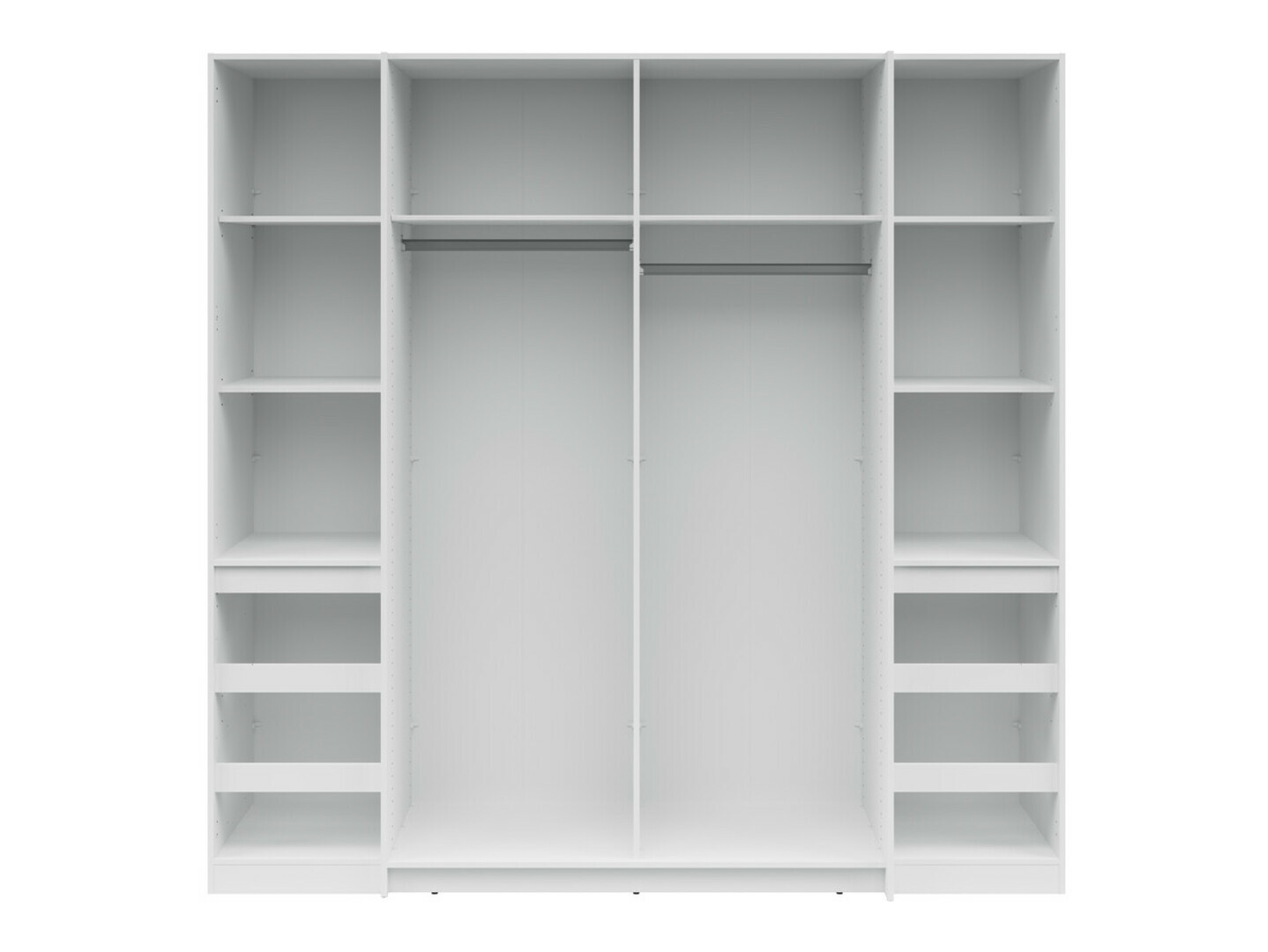 Skapis Boston 540 (Artisan ozols + Balts)