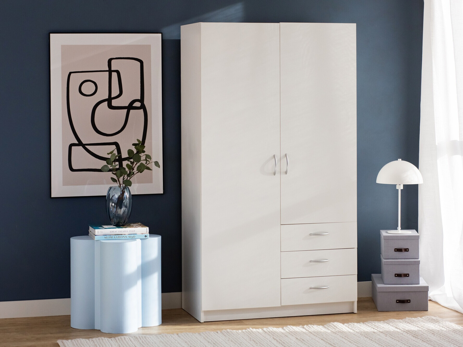 Skapis Bristol 198 (Balts)