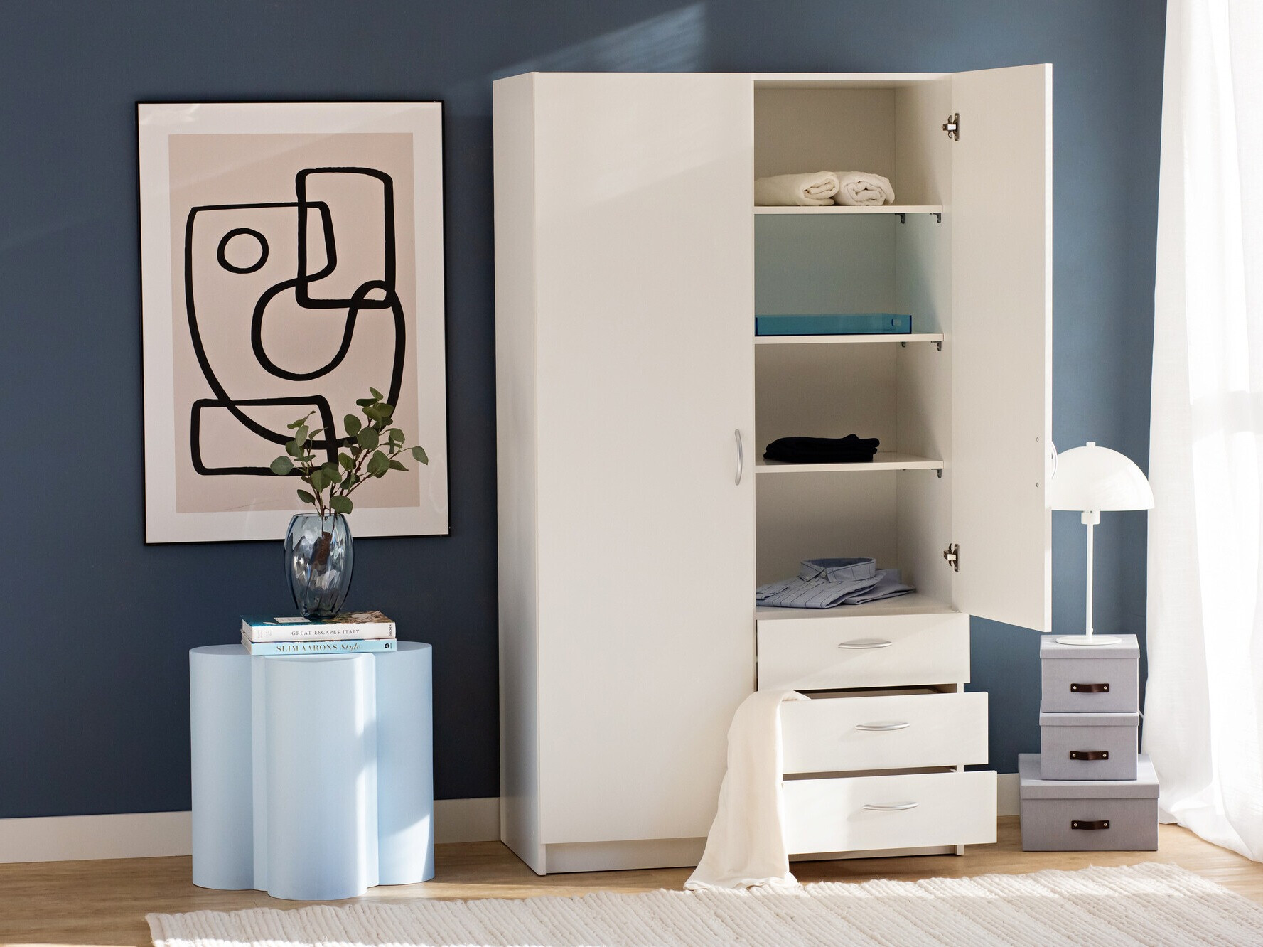 Skapis Bristol 198 (Balts)