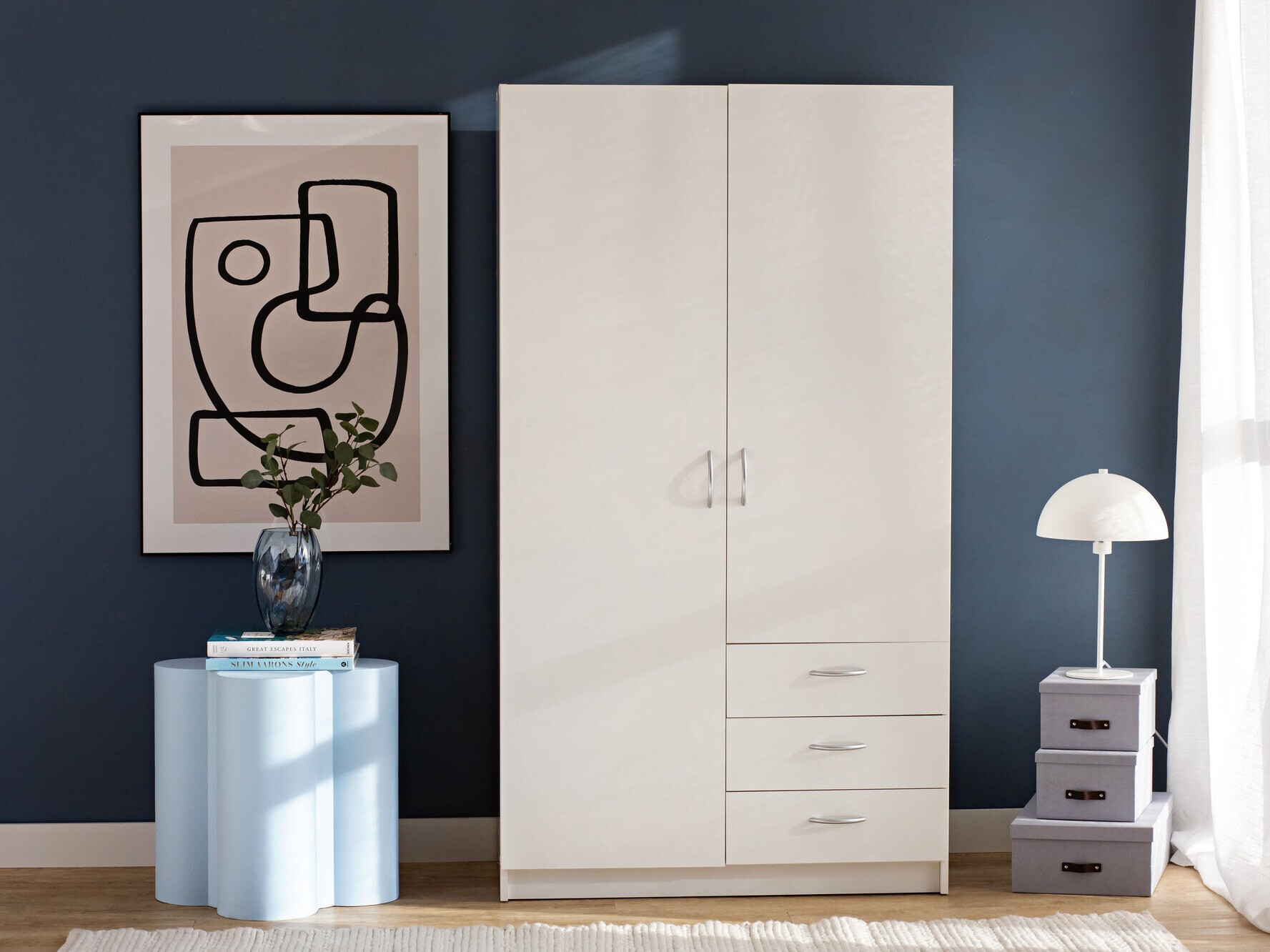 Skapis Bristol 198 (Balts)