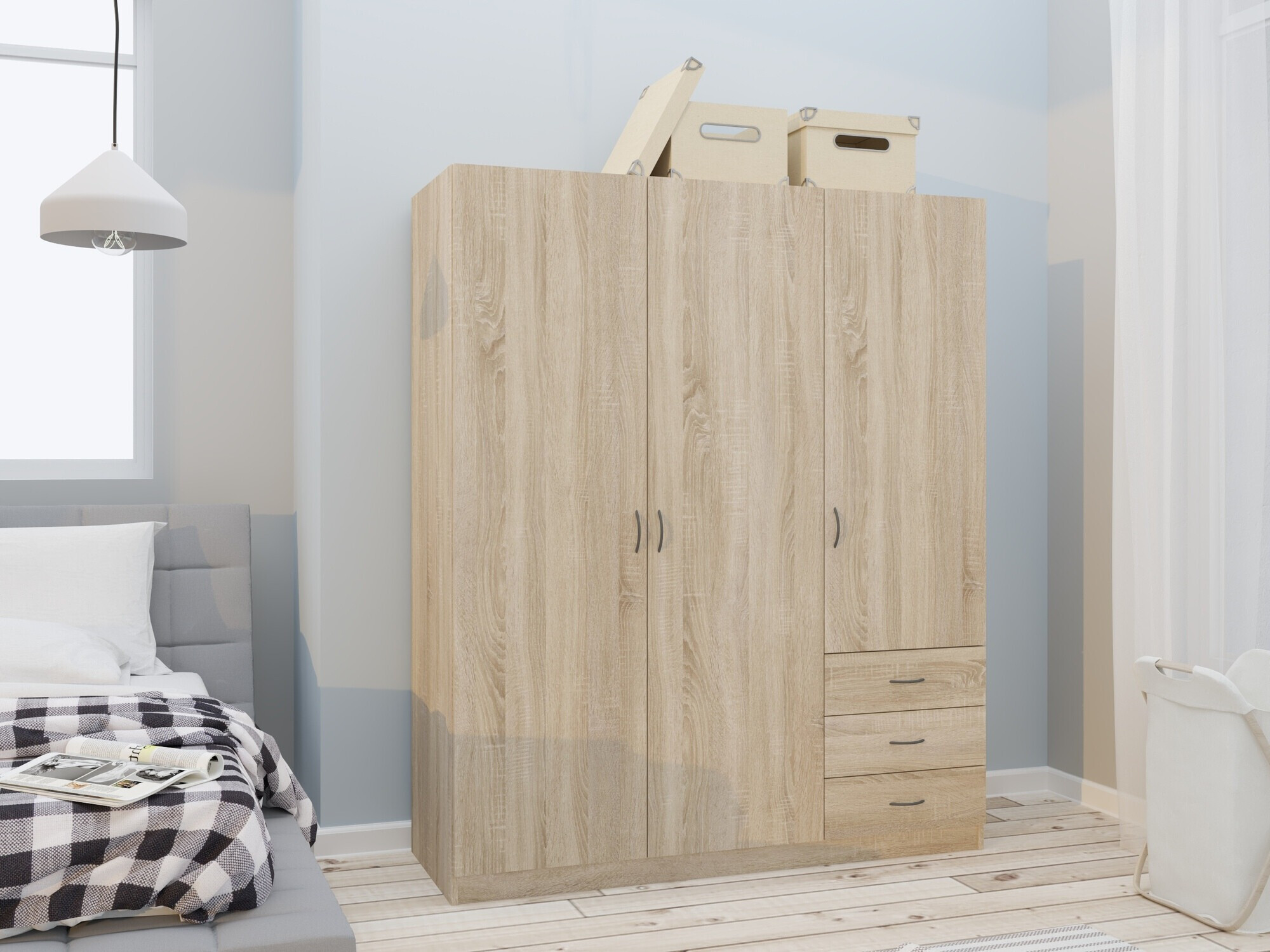 Skapis Bristol 199 (Sonomas ozols)