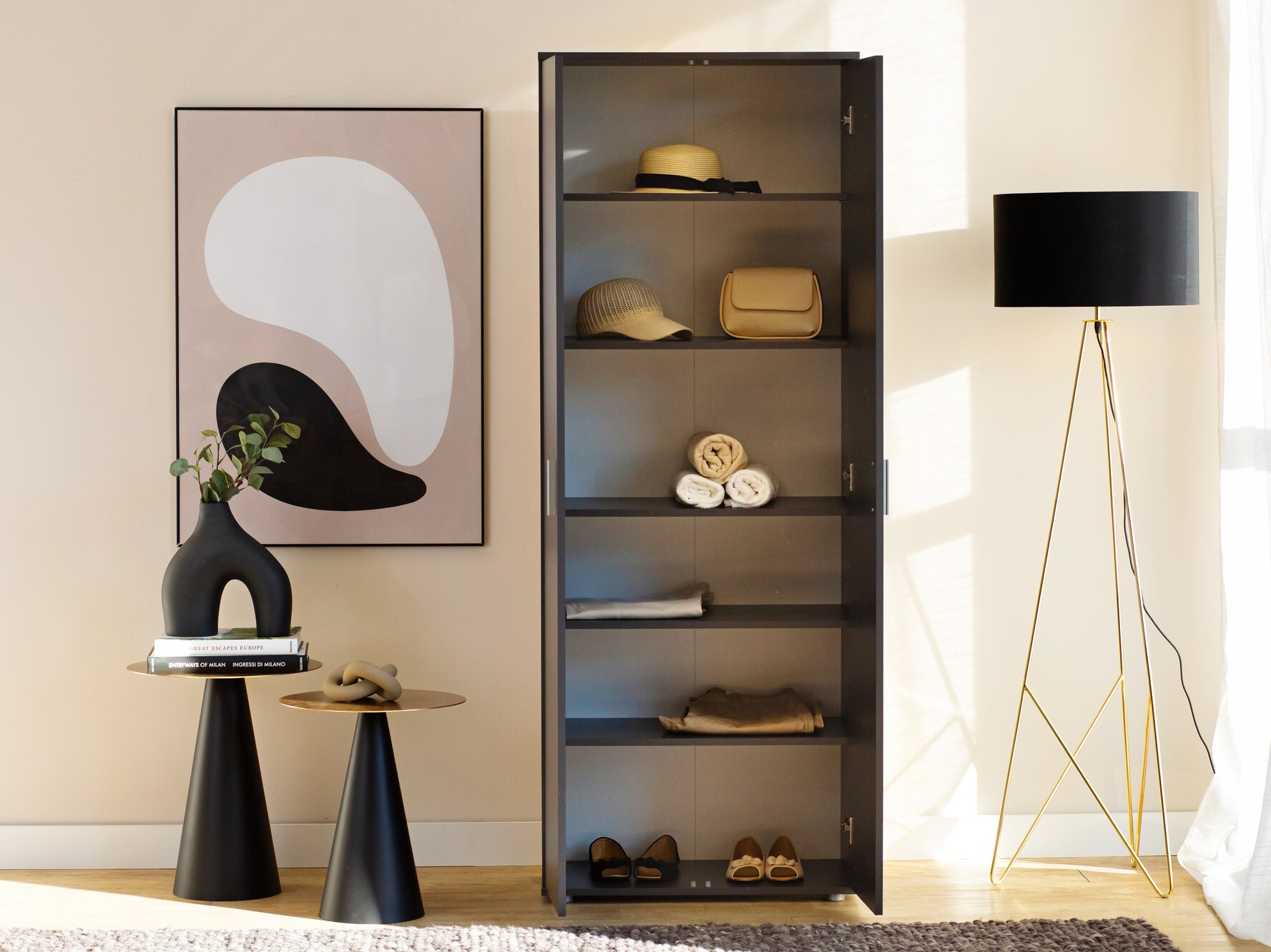 Plaukts Bristol 201 (Antracīts)