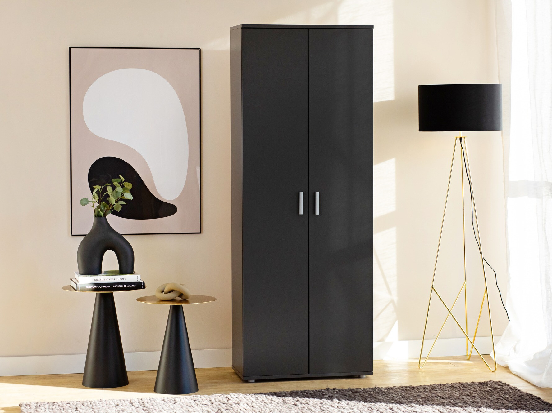 Стеллаж Bristol 201 (Антрацит)