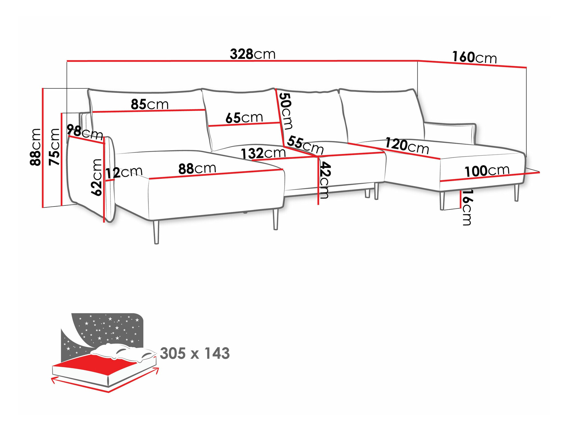 Stūra dīvāns Columbus 223 (Velo 633)