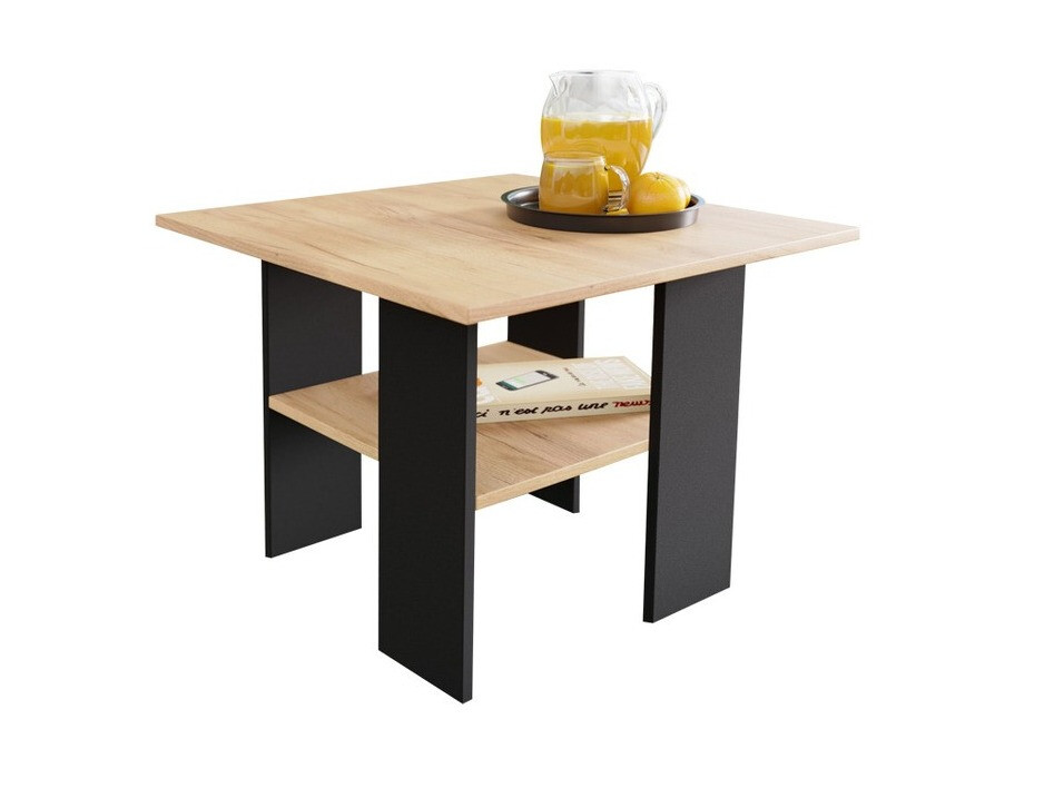 Журнальный столик Reading 102 (Чёрный + Craft дуб)