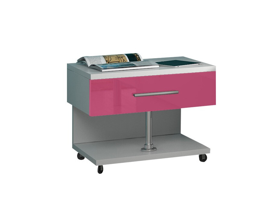 Naktsgaldiņš Salmere 103 (Balts + Spīdīgi rozā)