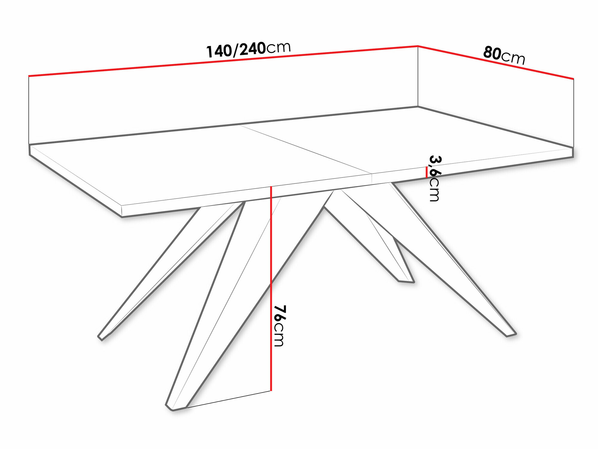 Cтол Oswego 113 (Чёрный + Белый мрамор)