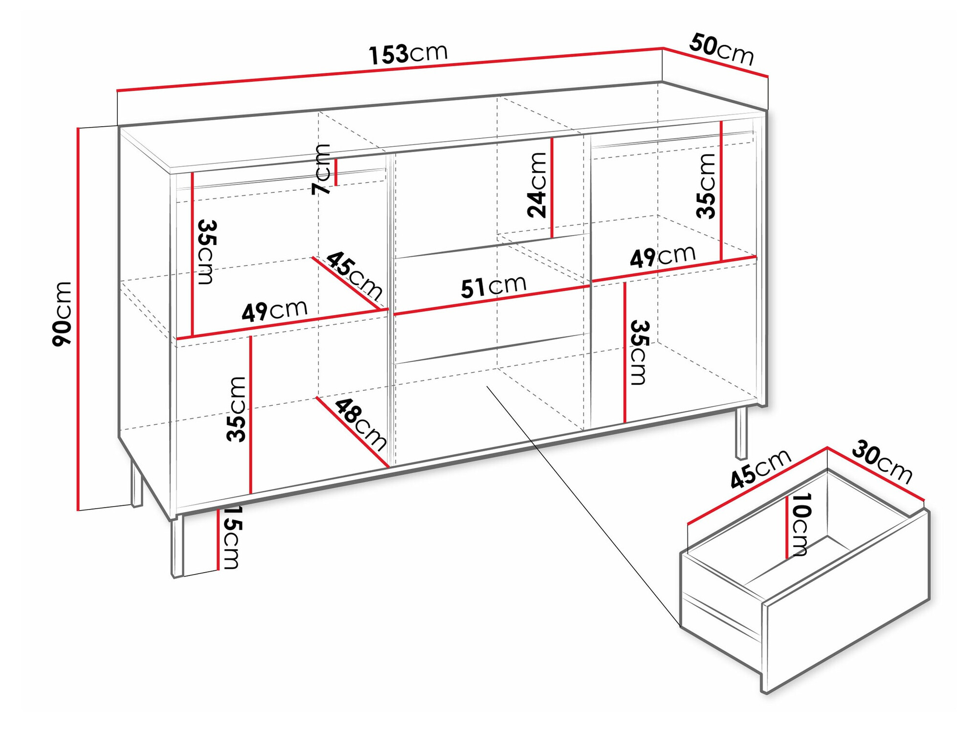Kumode Comfivo Delruva 101 (Balts)