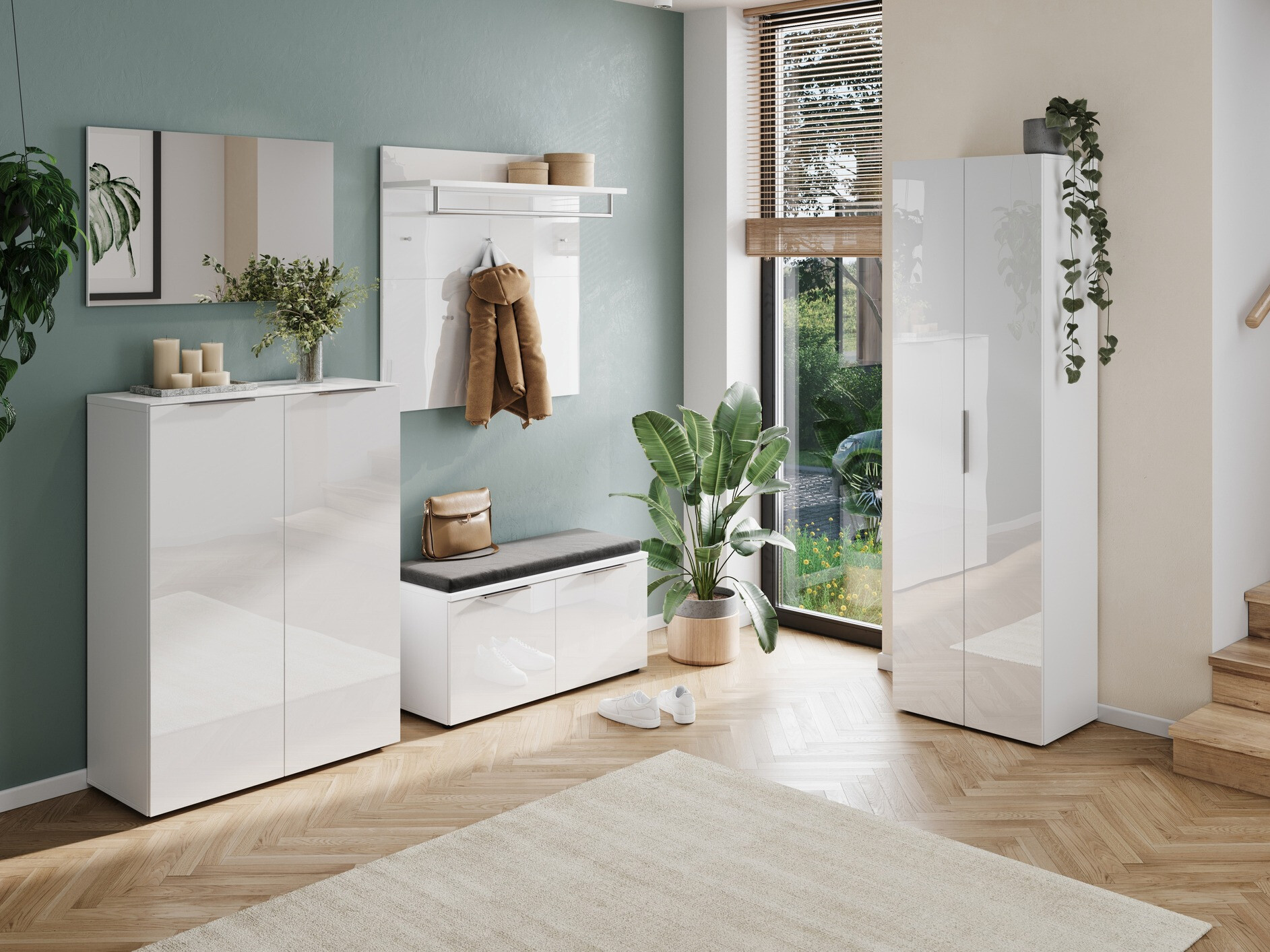 Apavu plaukts Fivsori 105 (Balts)