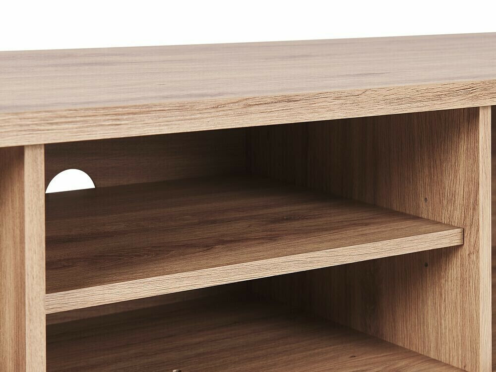 ТВ тумба Berwyn 1146 (Светлое дерево + Чёрный)