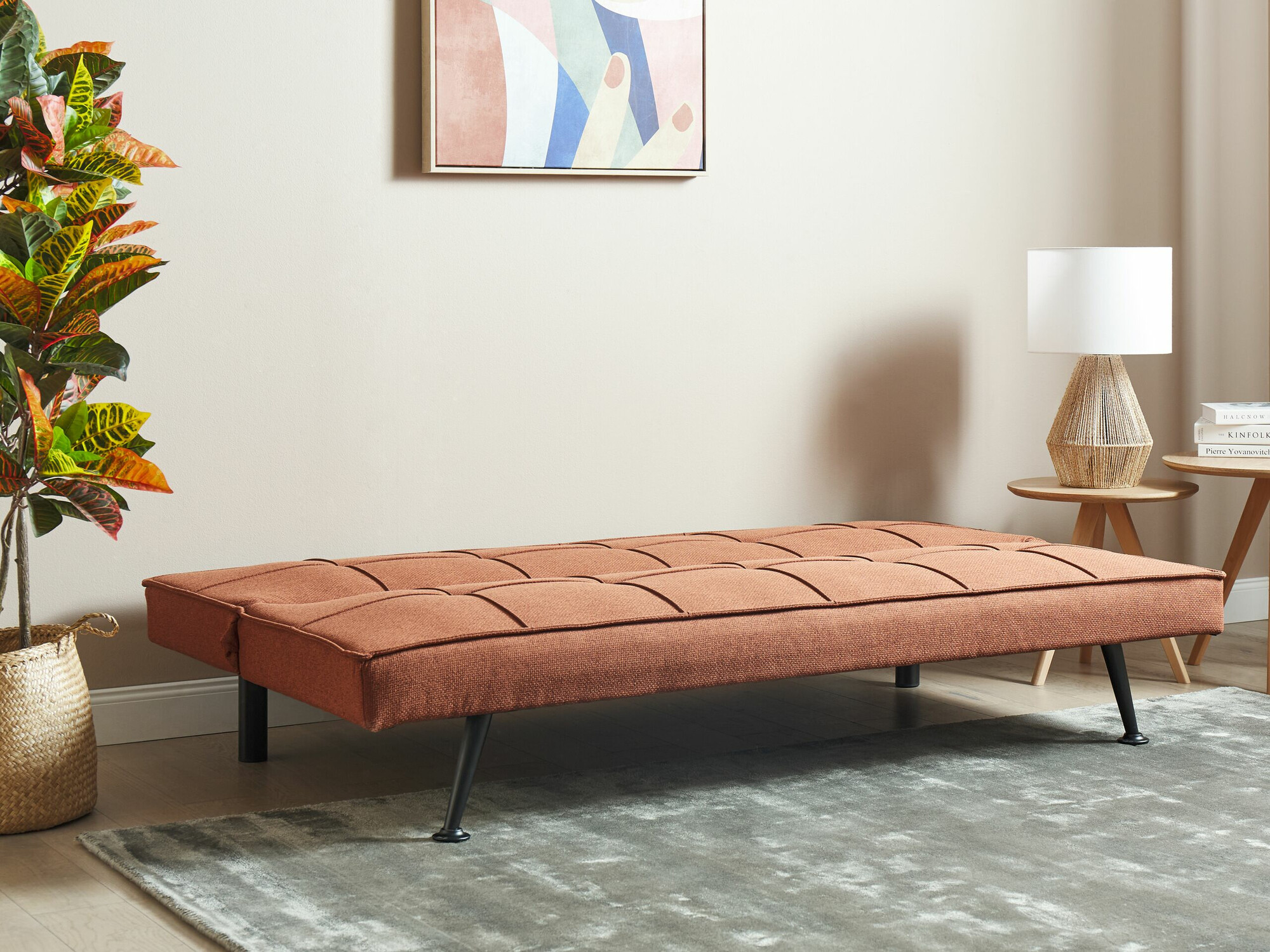 Dīvāns gulta Berwyn 1989 (Sarkans)