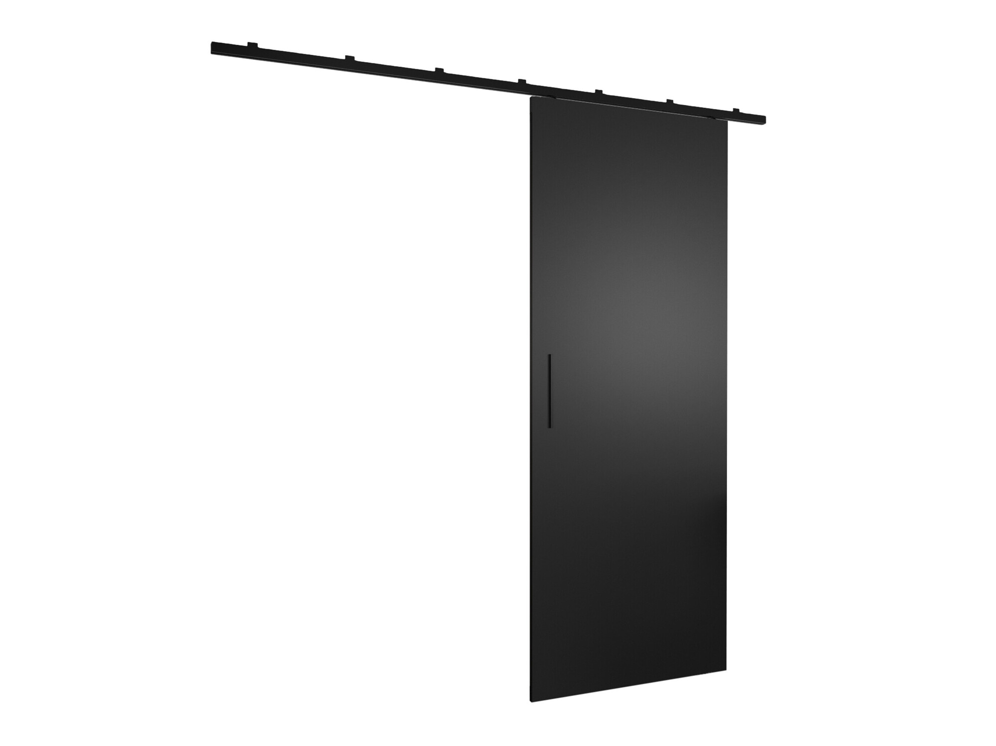 Bīdāmas durvis Hartford 489 (Melns)