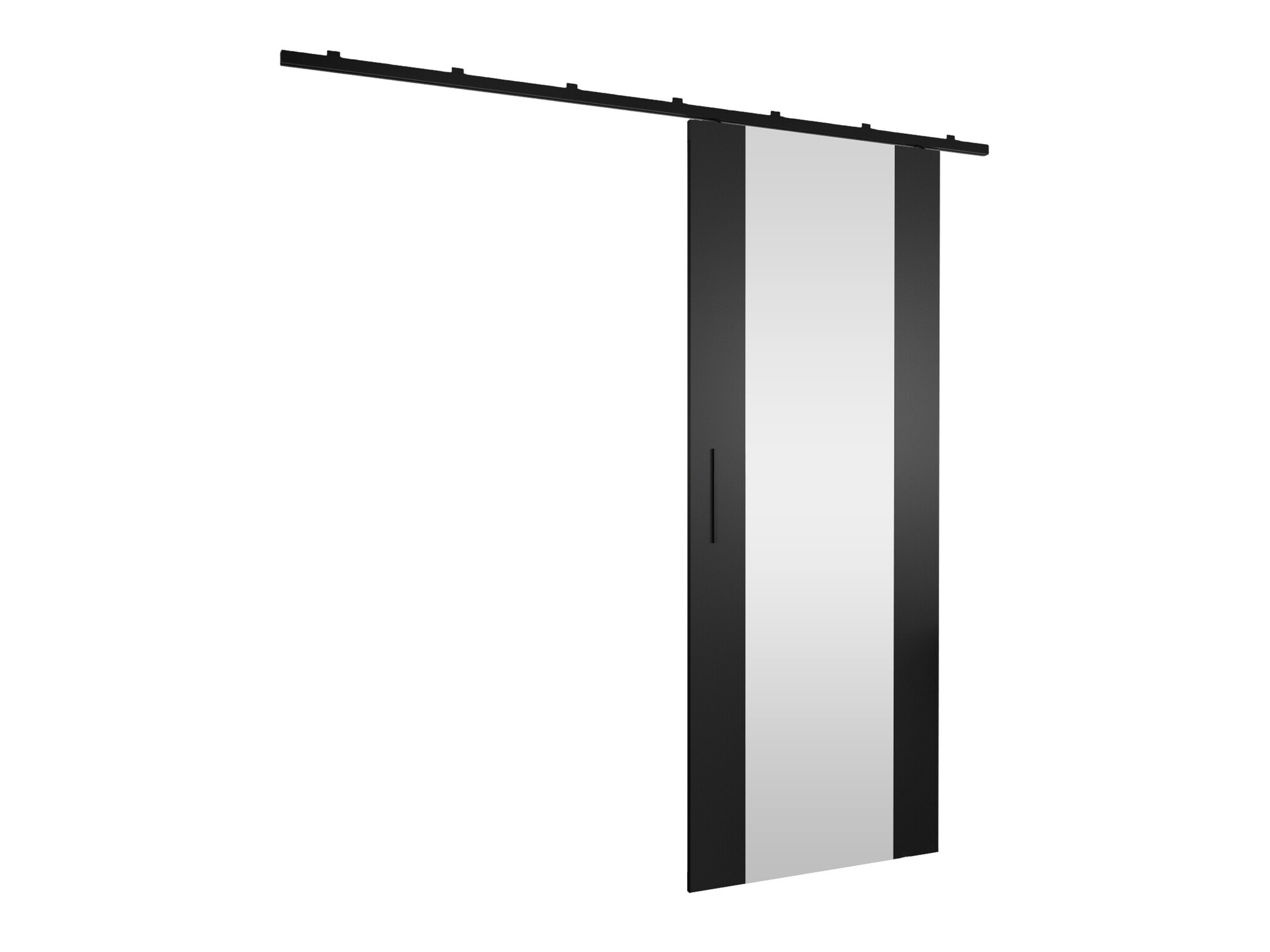 Bīdāmas durvis Hartford 490 (Melns)